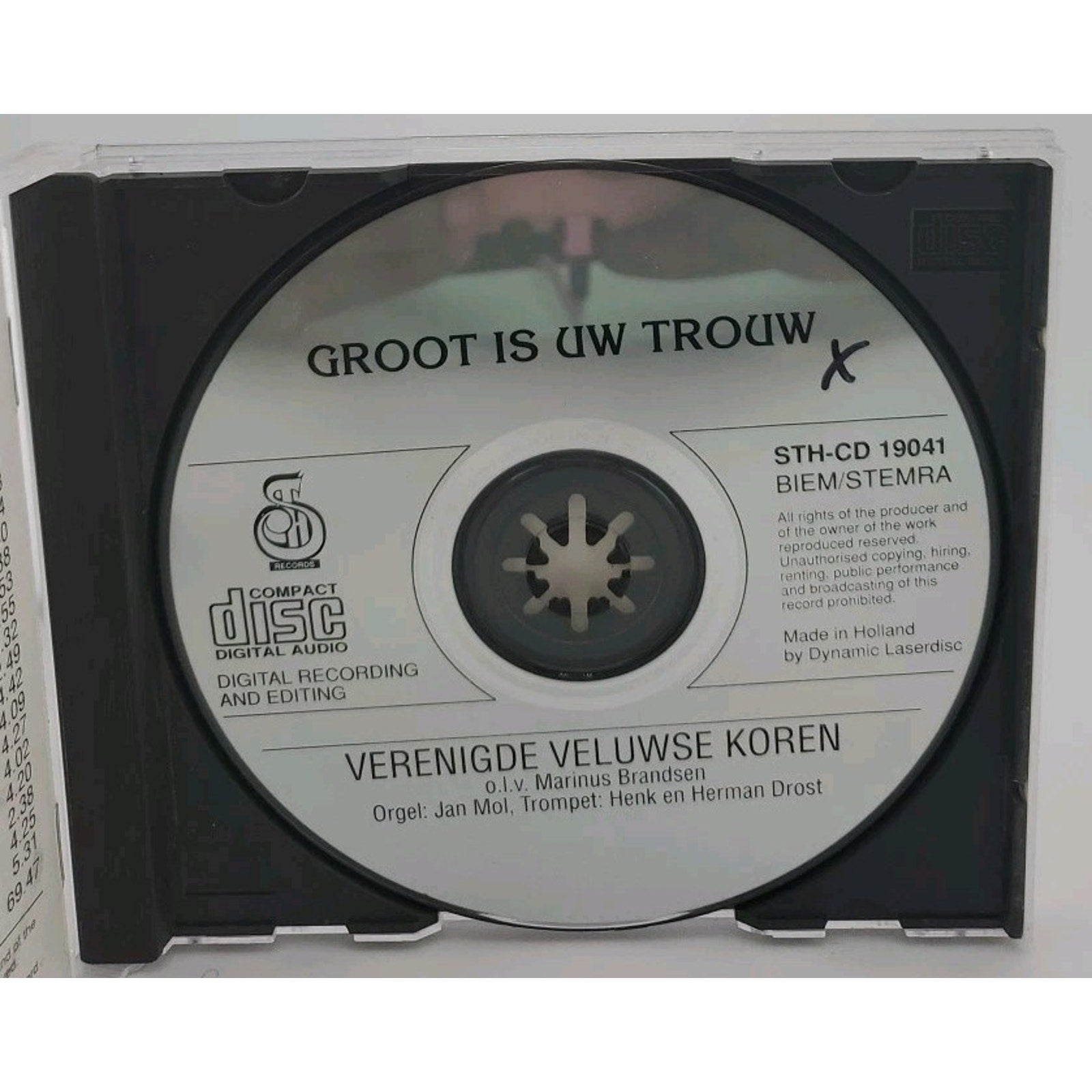 Groot Is Uw Trouw (CD)