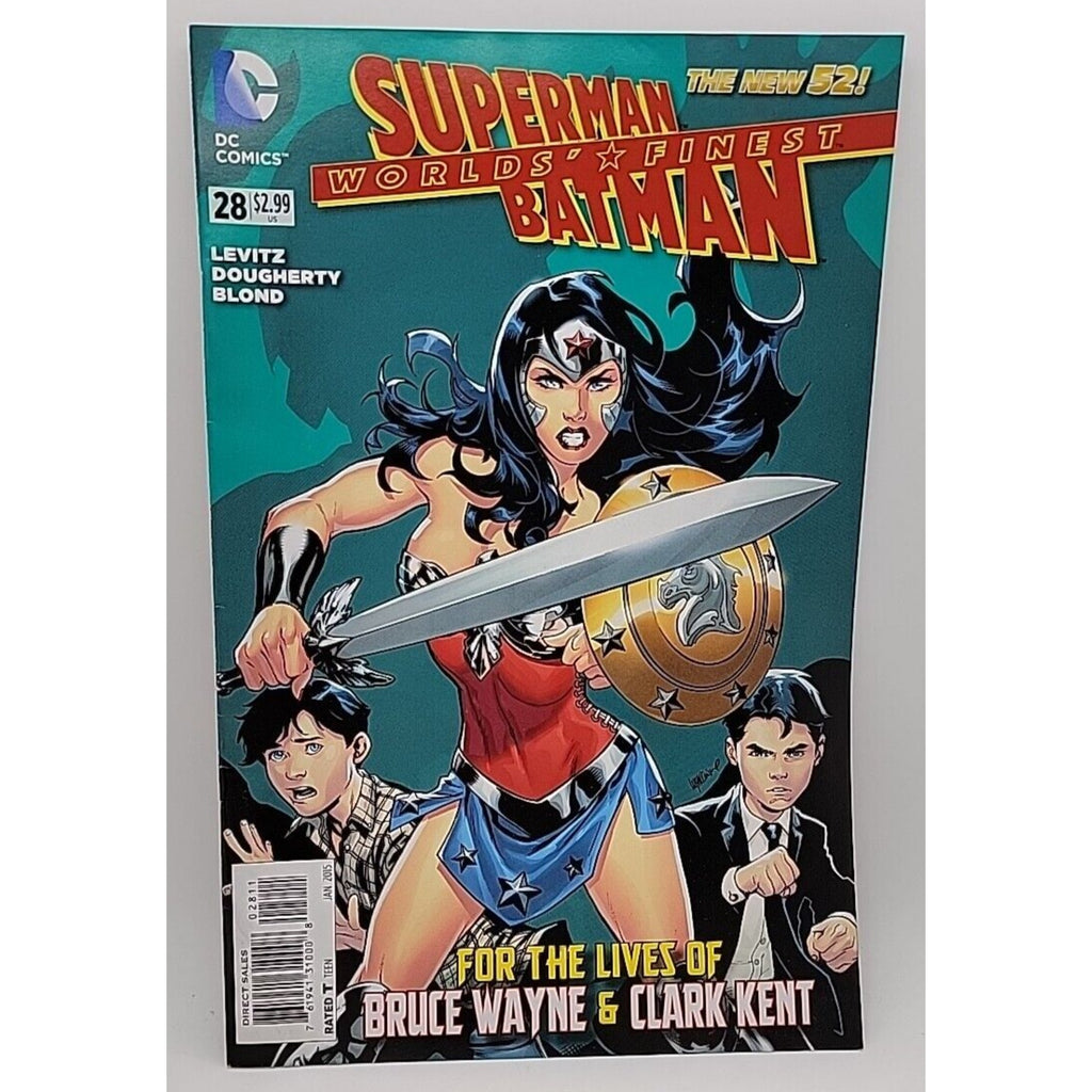World's Finest #28 DC Comics 2015 Wonder Woman Superman Batman New 52