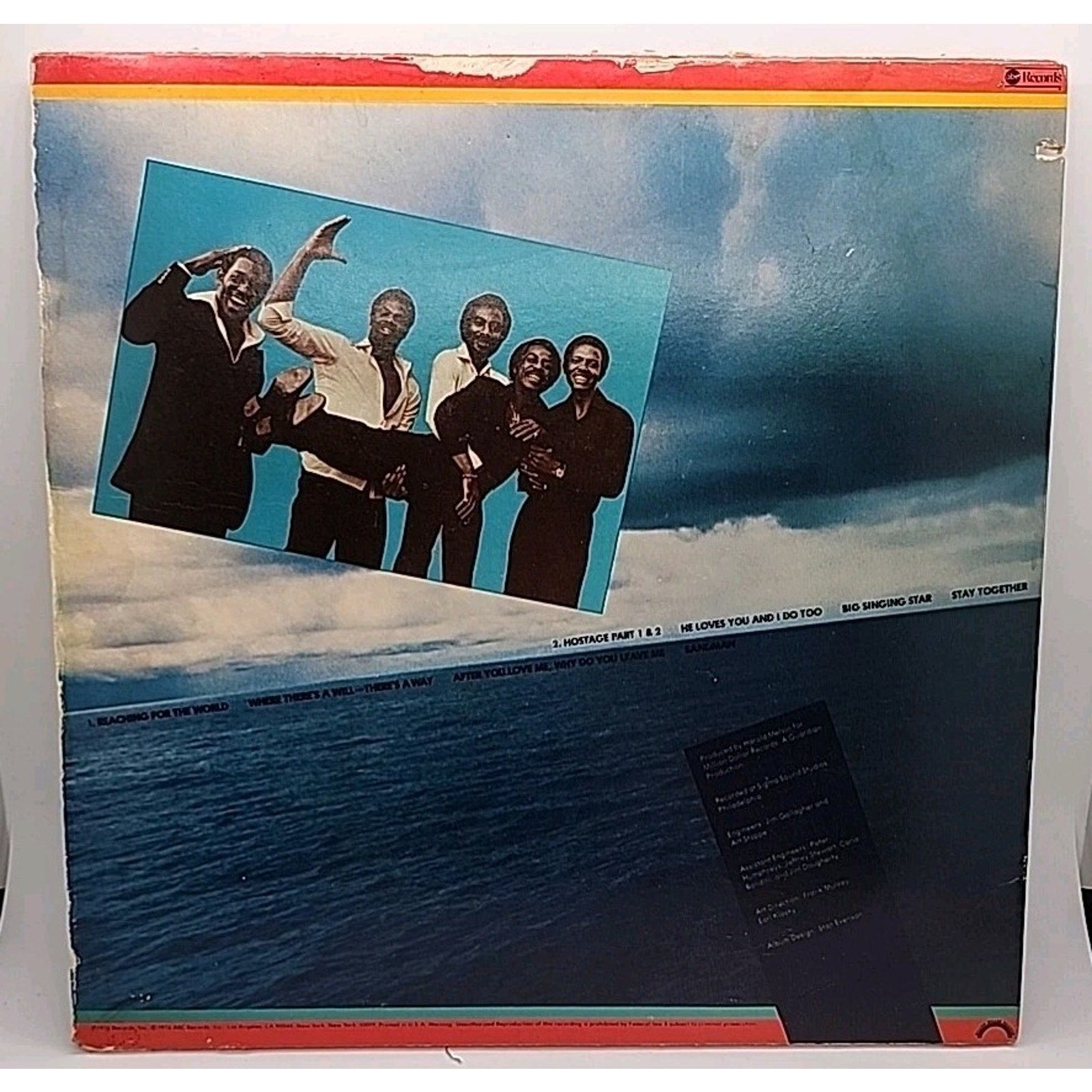 Harold Melvin And The Blue Notes - Reaching For The World - Record LP AB-969