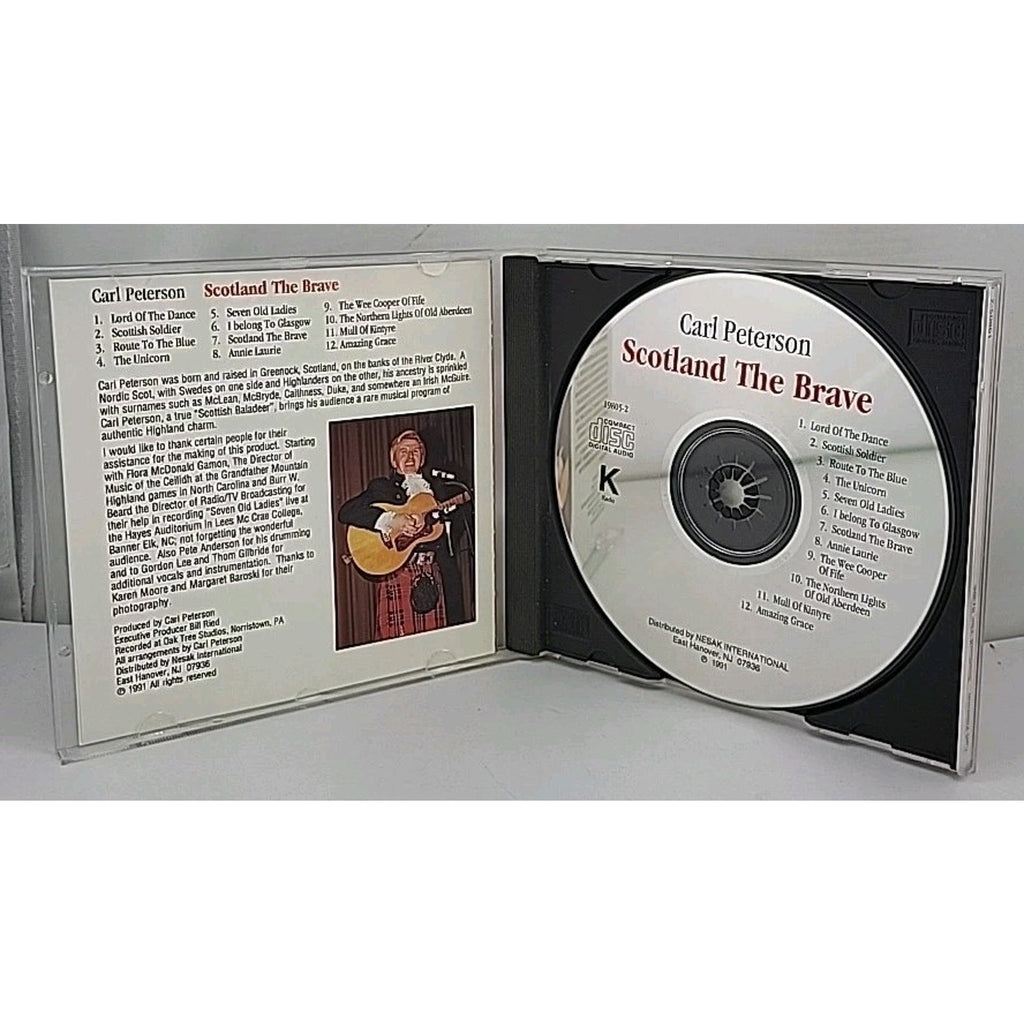 Scotland the Brave by Carl Peterson (CD, Nesak International)