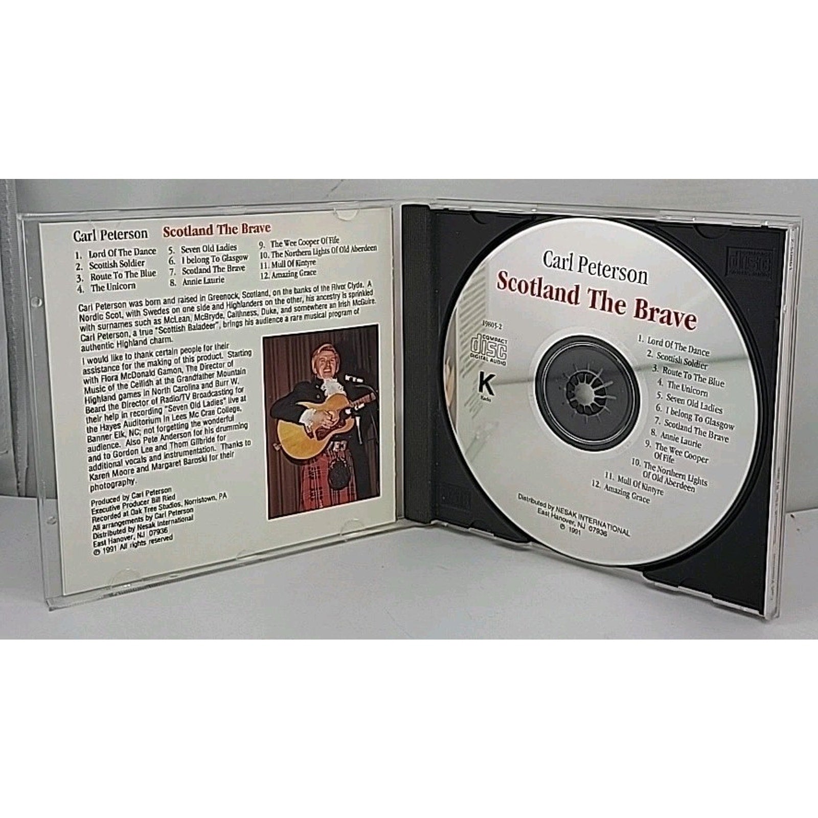 Scotland the Brave by Carl Peterson (CD, Nesak International)