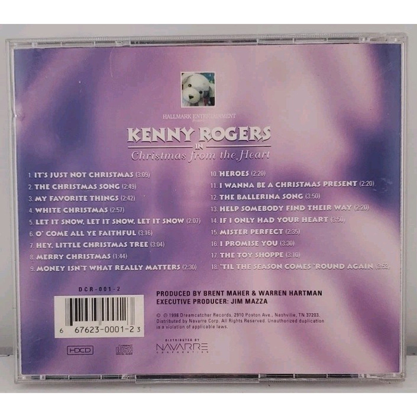 Christmas from the Heart by Kenny Rogers (CD, 1998)