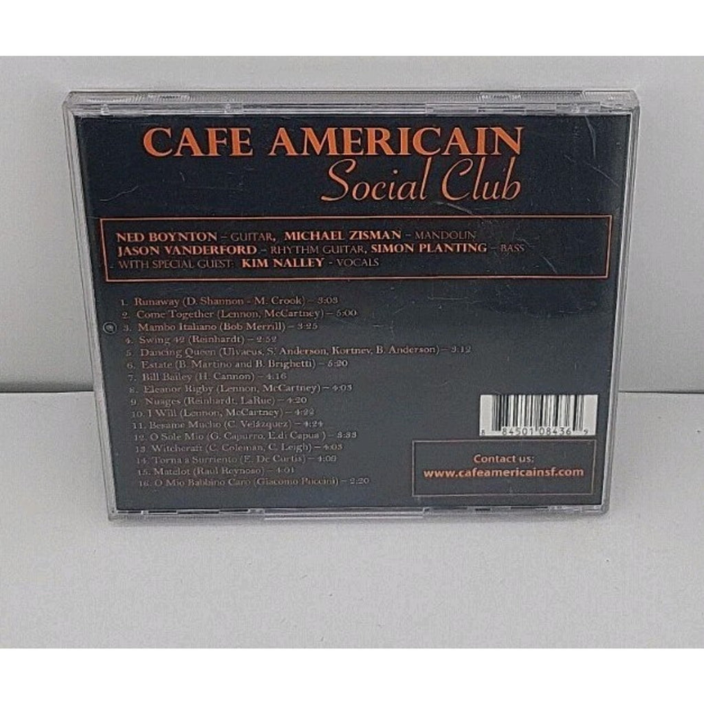 Cafe Americain Social Club CD