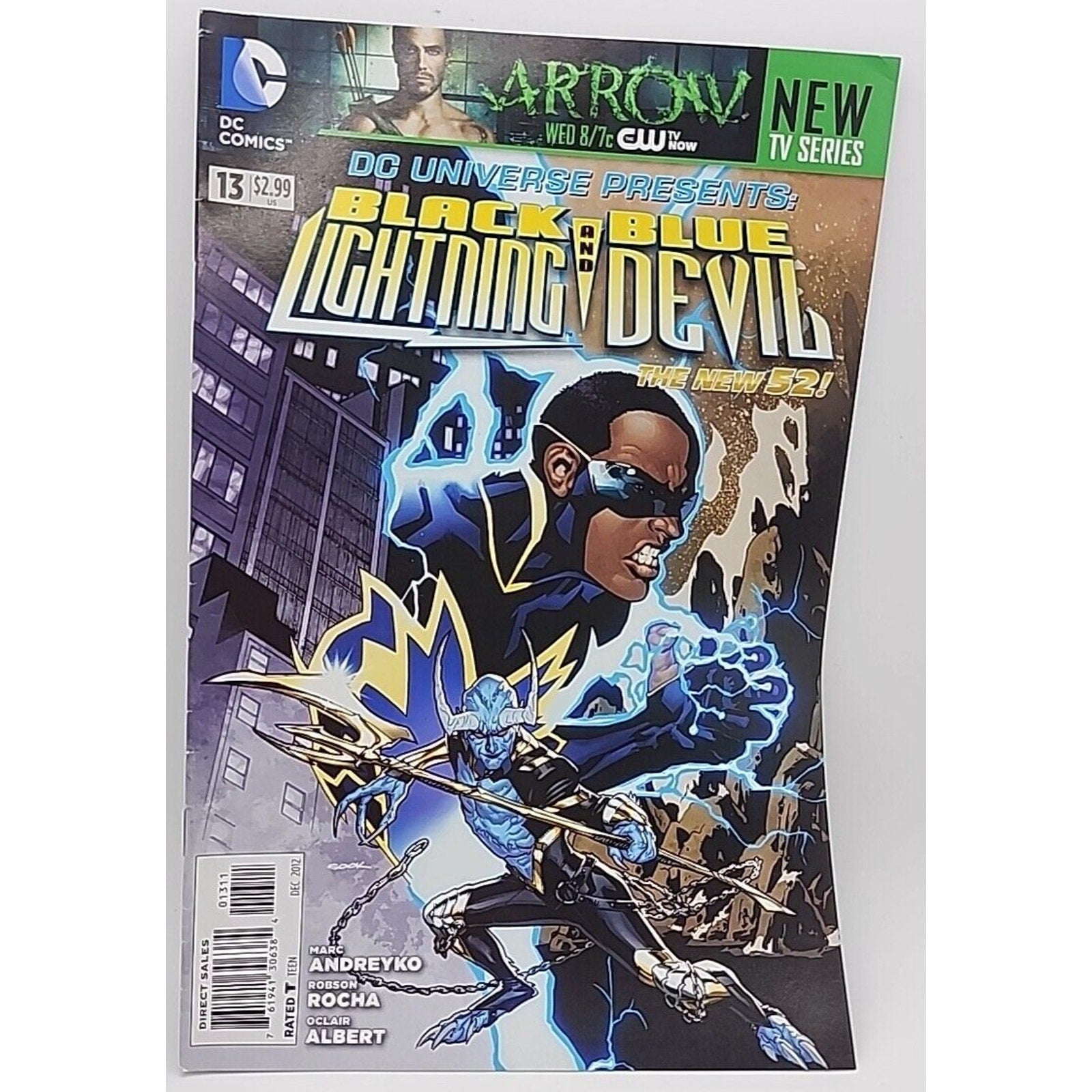Black Lightning and Blue Devil #13 DC Comics The New 52