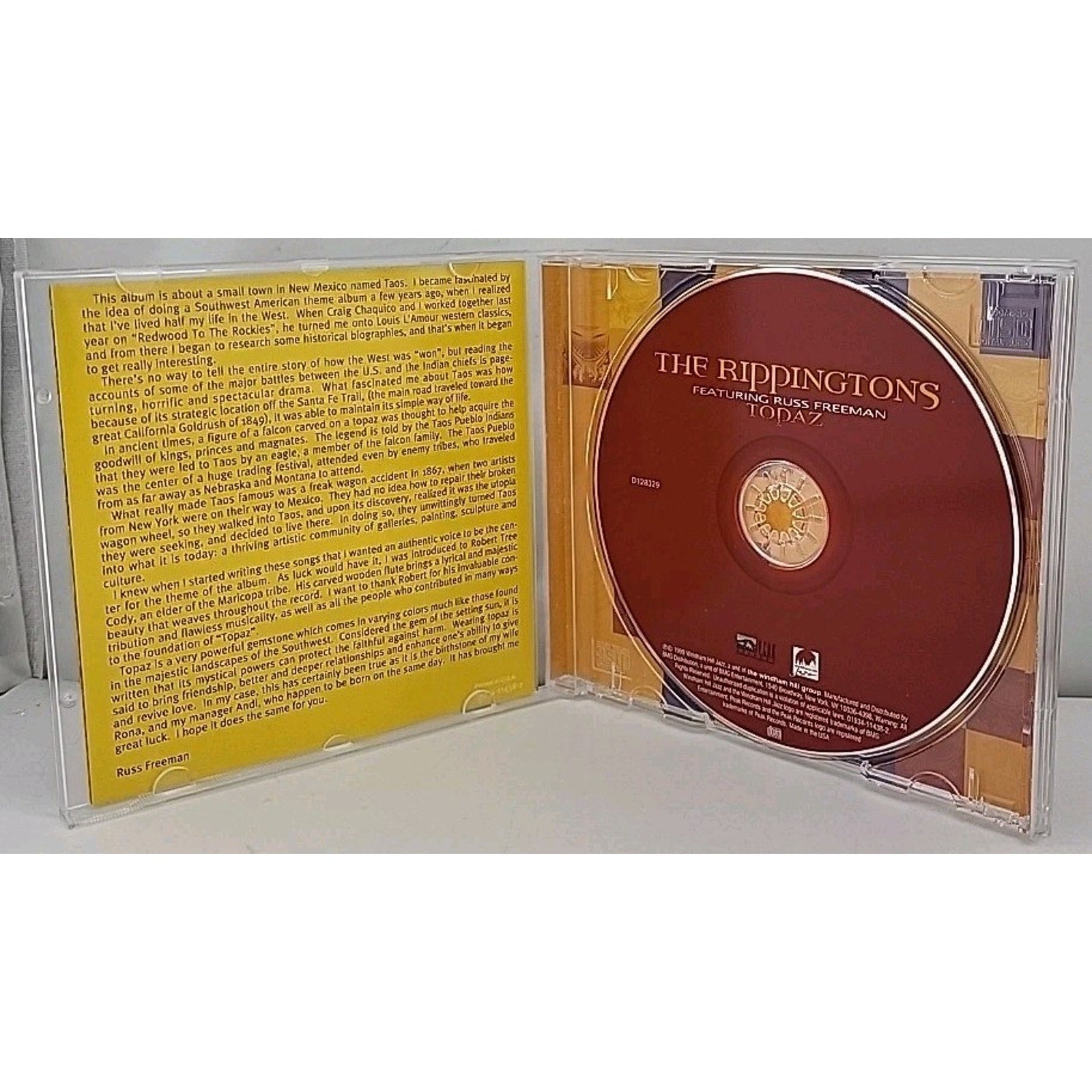Topaz by The Rippingtons (CD, 1999)