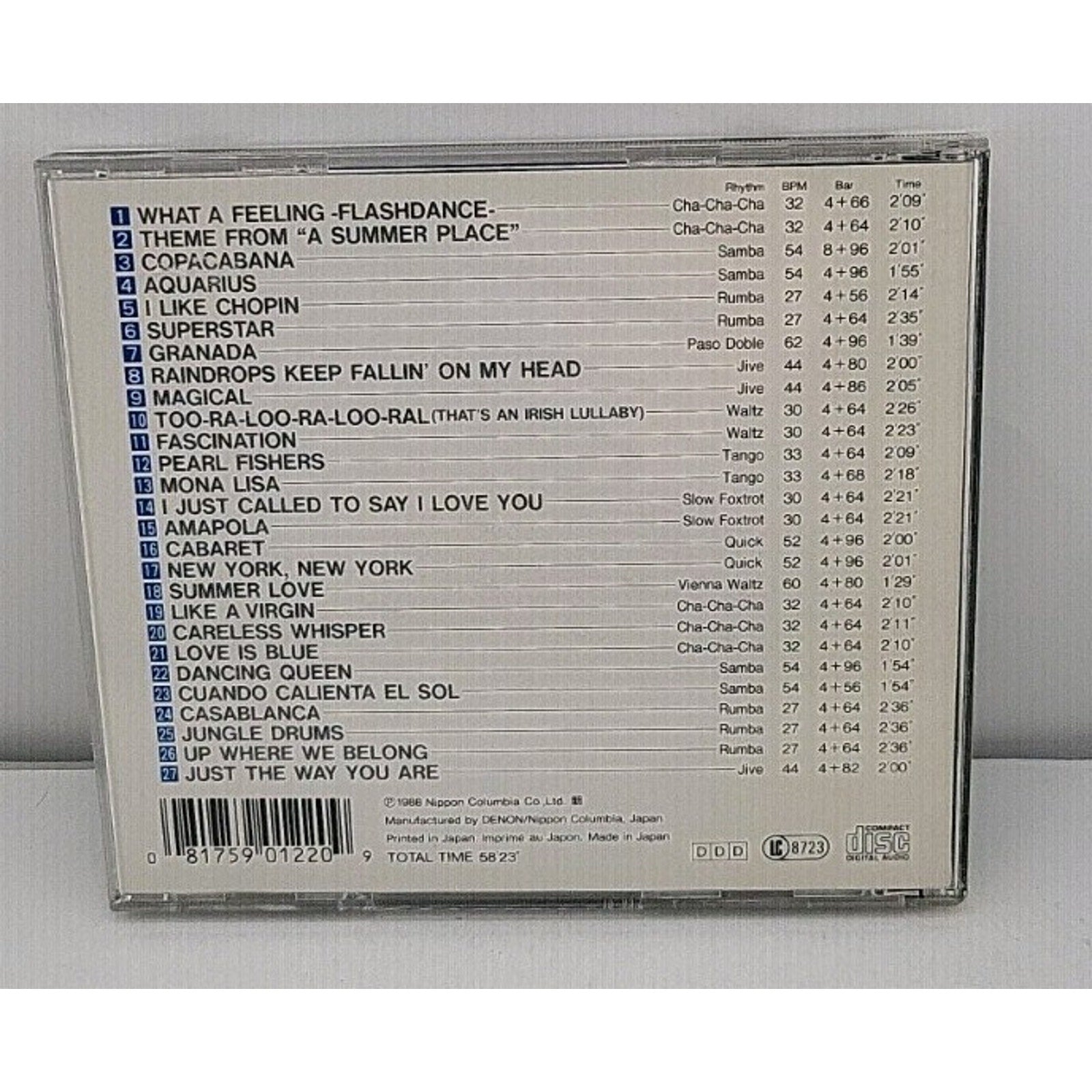 Let's Dance Competition Dance - The Columbia Ballroom Orchestra (CD)