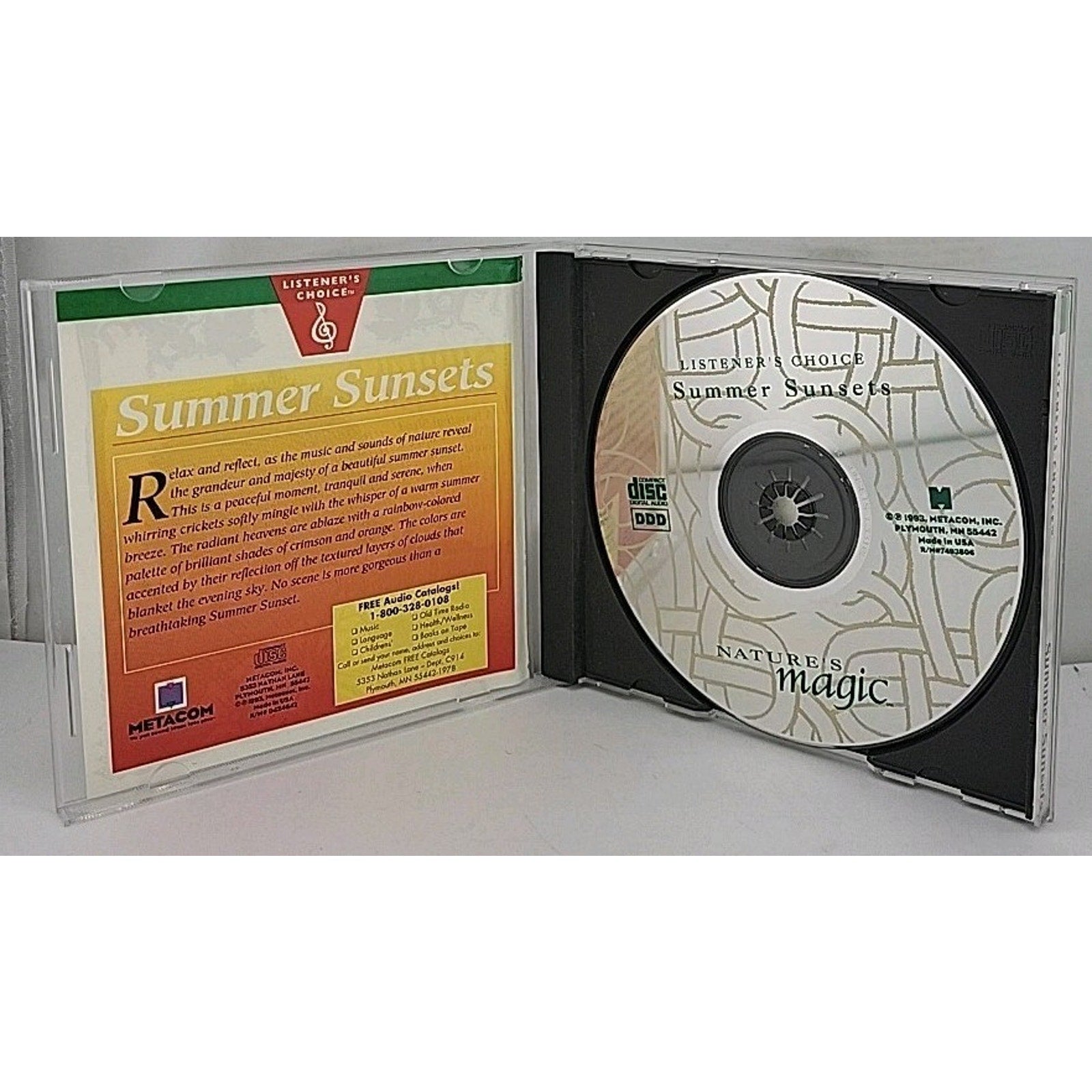 Summer Sunsets - Listener's Choice - Blend of Music & Sounds of Nature - CD