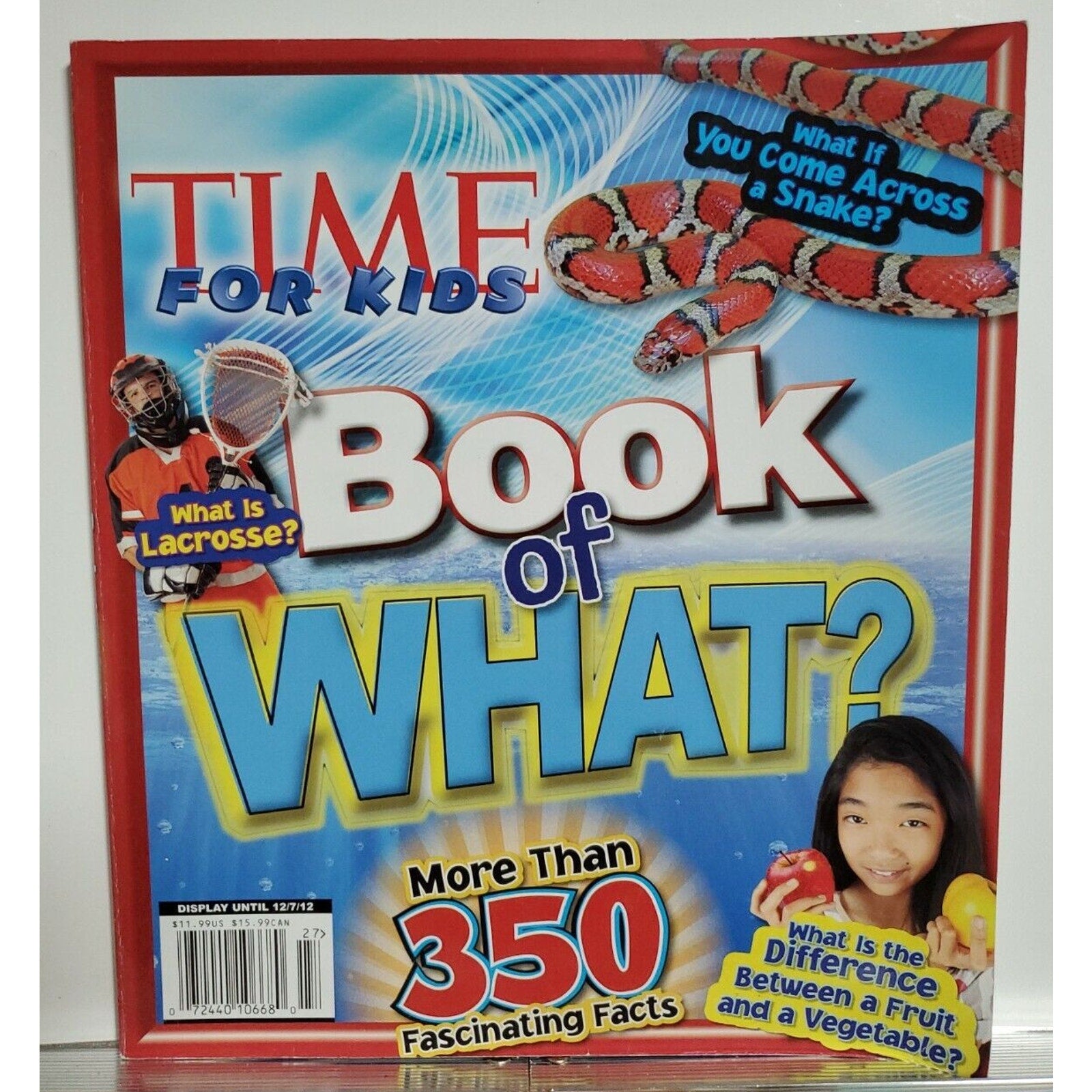 Time For Kids: Book of What? More Than 350 Fascinating Facts (Paperback, 2012)