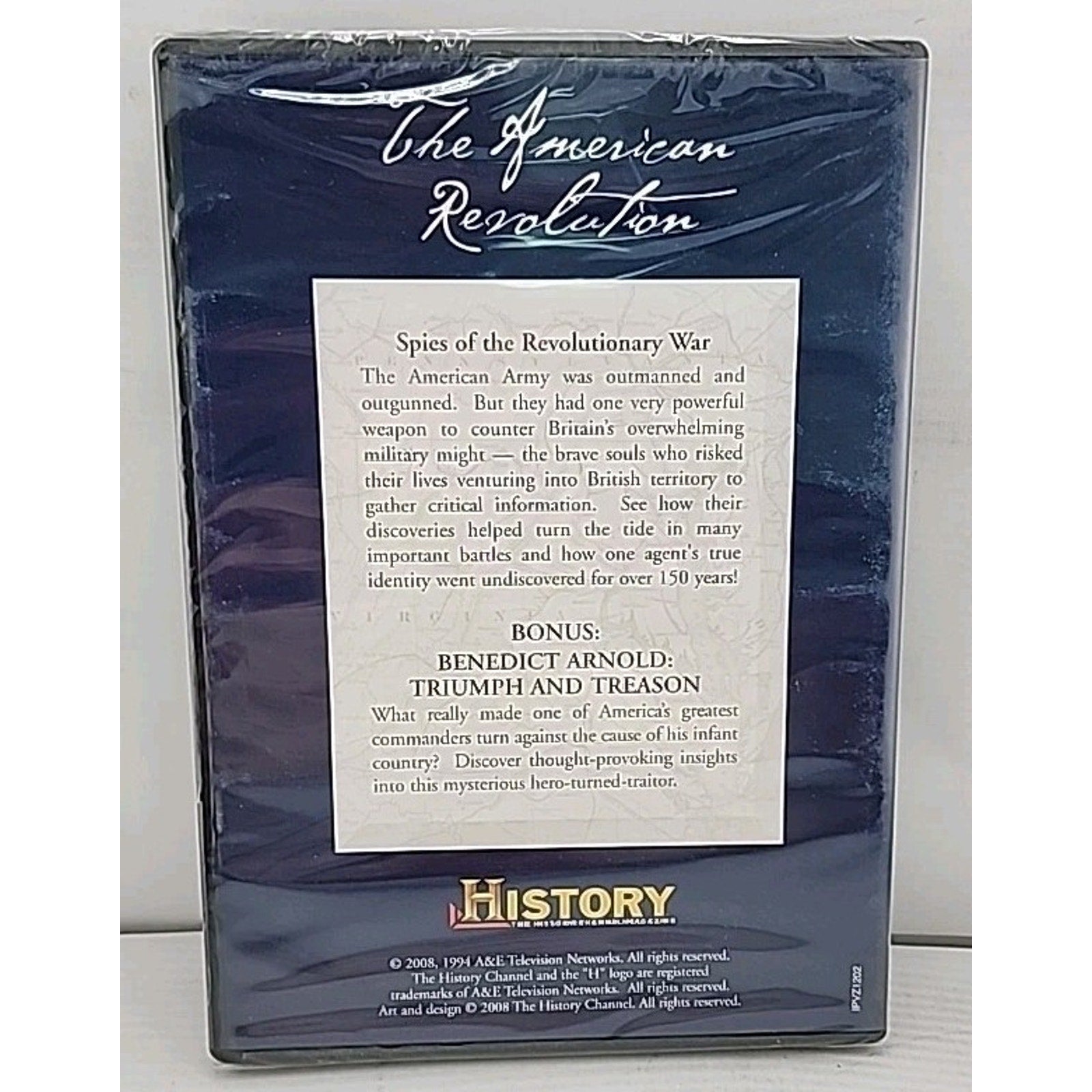 The American Revolution DVD 2008 Spies of Revolutionary War *Brand New*