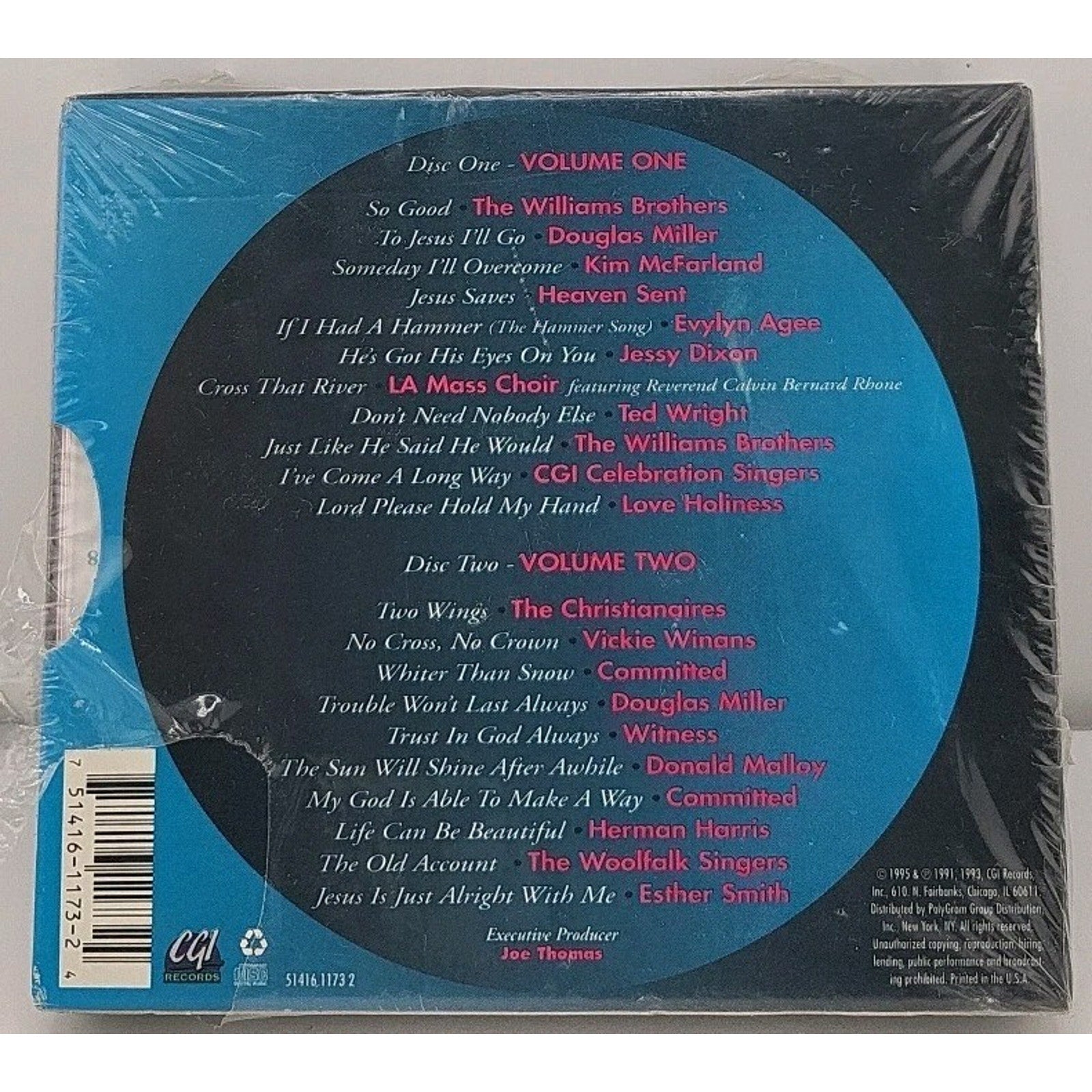 Cleveland James Tribute, Vols. 1 & 2 by Various Artists (CD, 2 Discs)*Brand New*