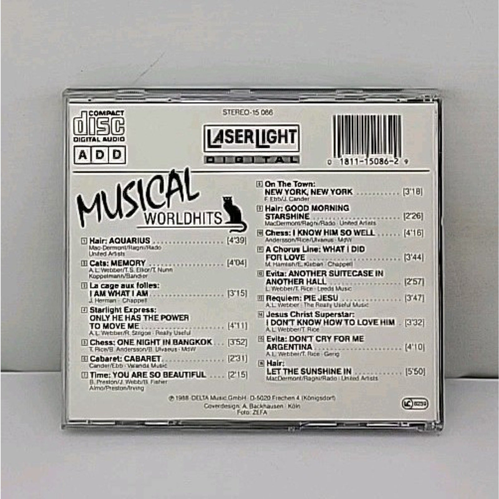 Musical World Hits by Lloyd Webber, Andrew (CD, 1990)