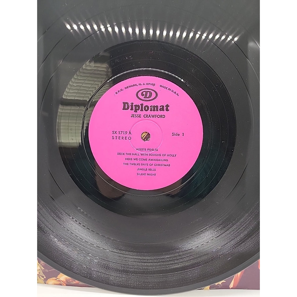 Jesse Crawford - Christmas Organ And Chimes Diplomat (Record)