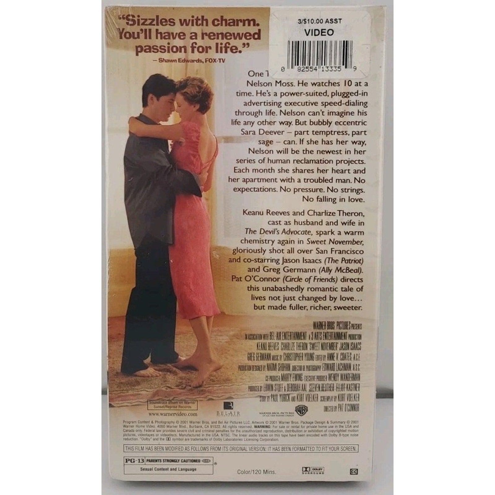 Sweet November (VHS 2001) *Brand New*