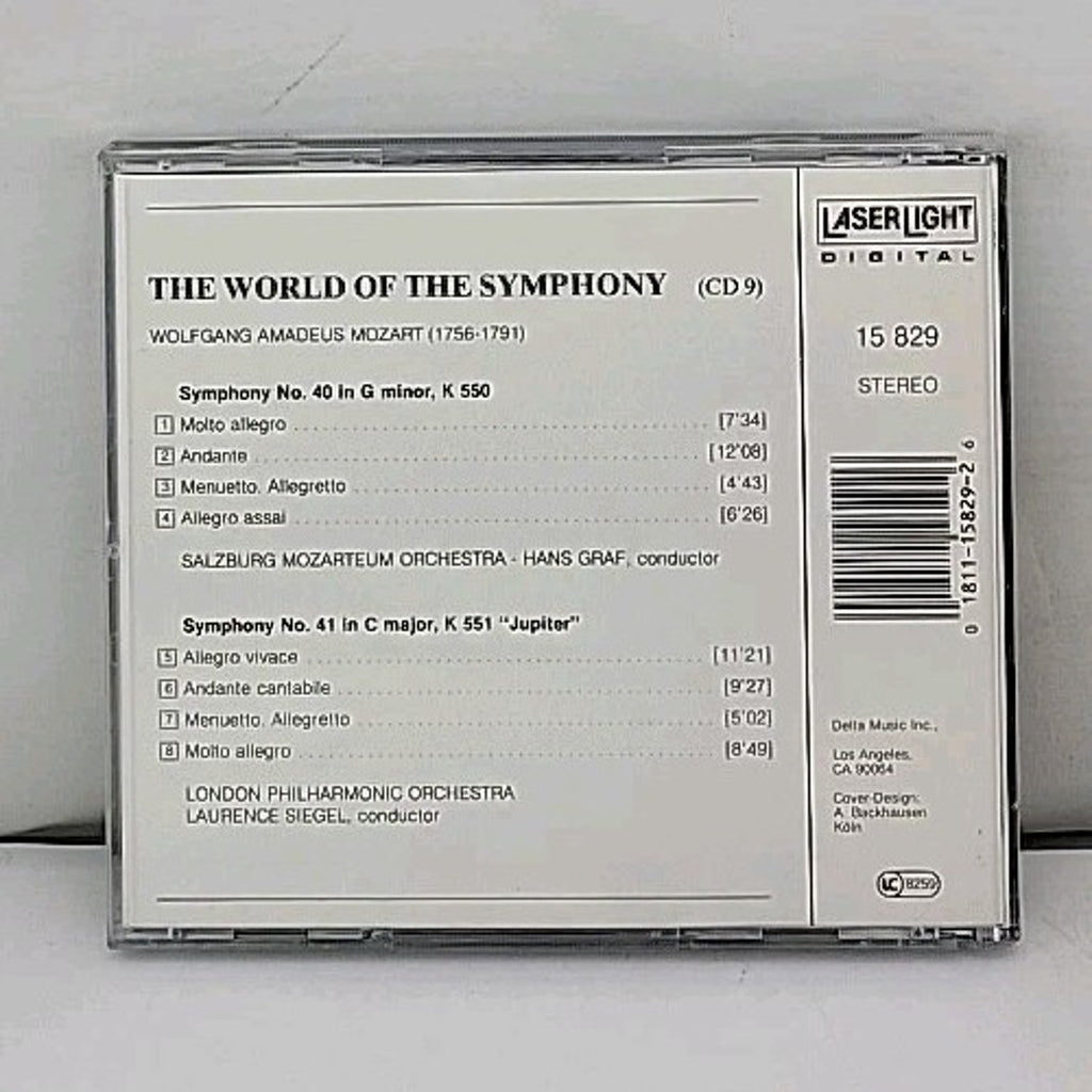 Sym 40/41 by W.A. Mozart (CD, 1989)