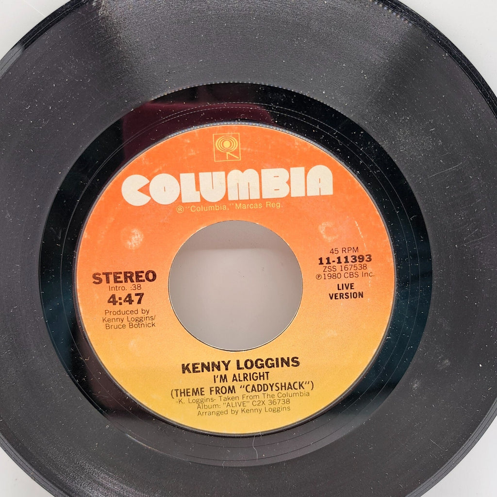 I'm Alright (theme from "Caddyshack") By Kenny Loggins (Record) - 11-11393