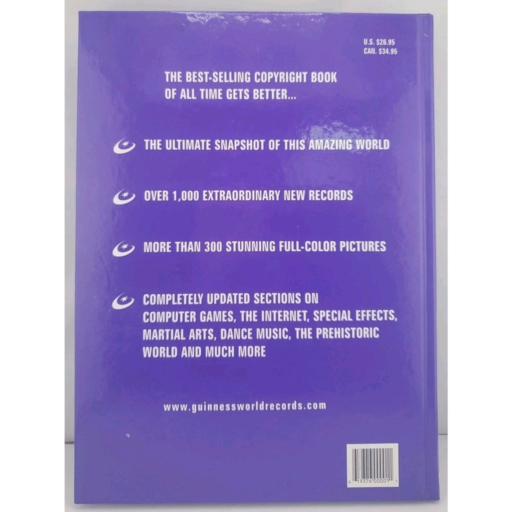 Guinness World Records 2001 Hardcover Book