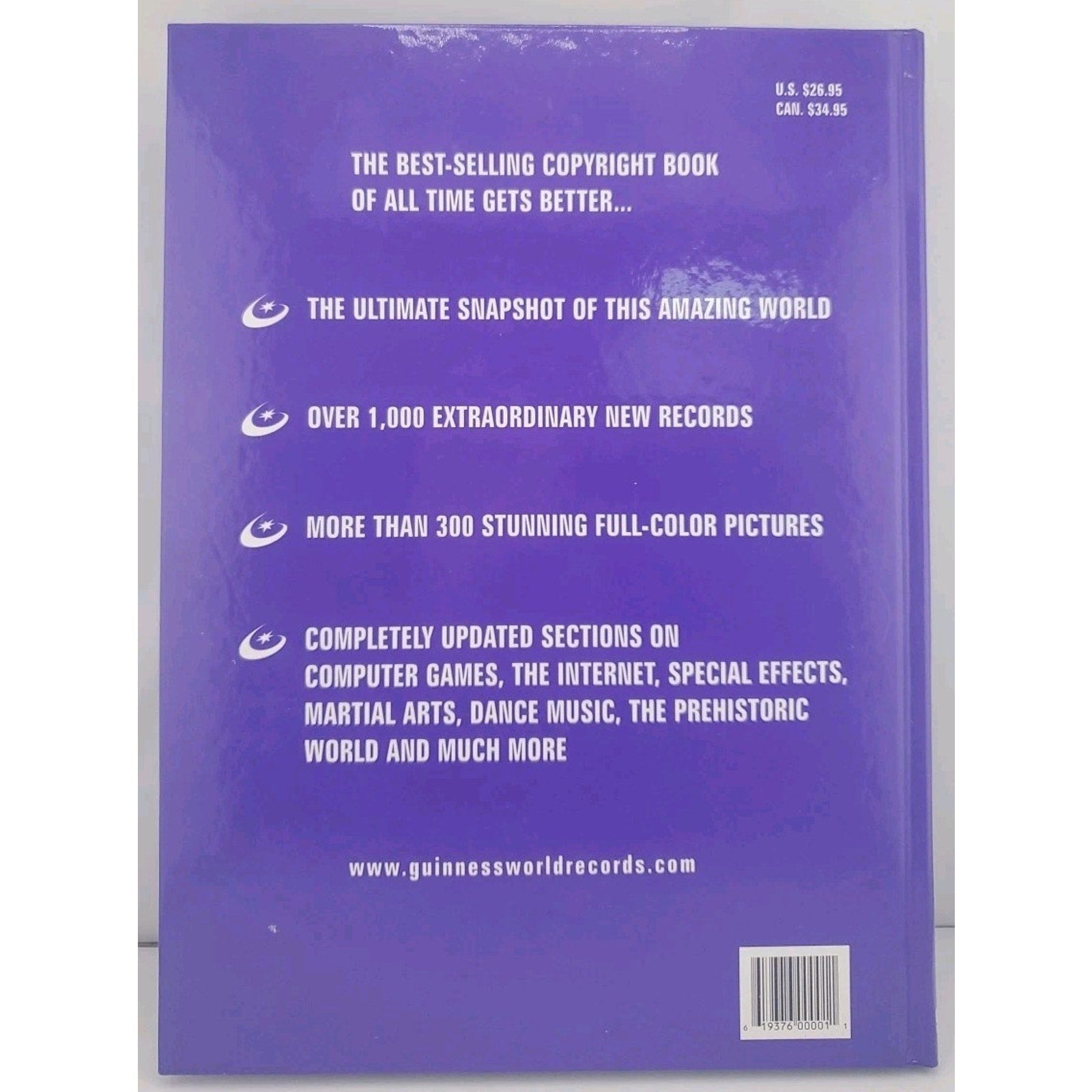 Guinness World Records 2001 Hardcover Book