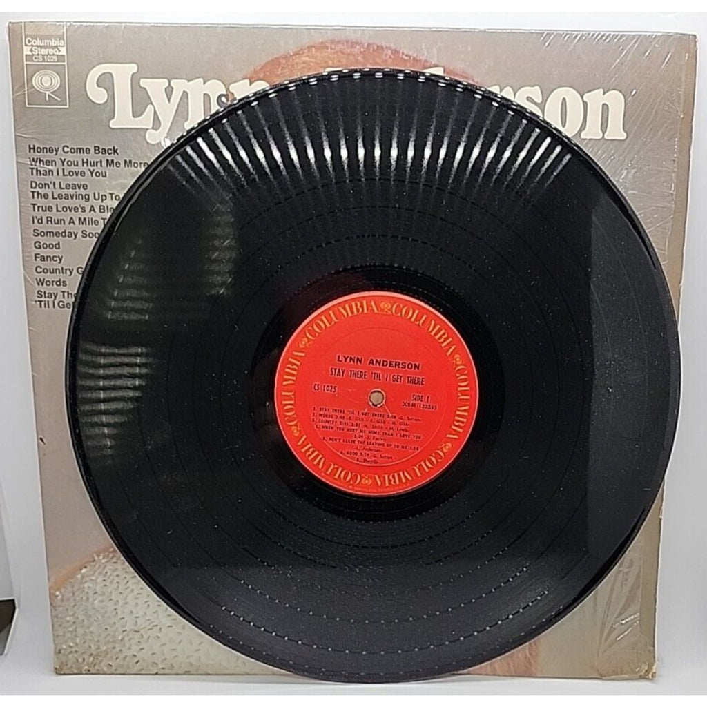 Lynn Anderson Stay There 'Til I Get There LP Record Album Vinyl