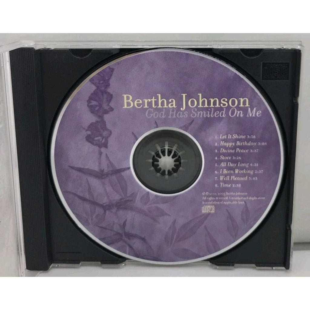 Bertha Johnson God Has Smiled On Me CD
