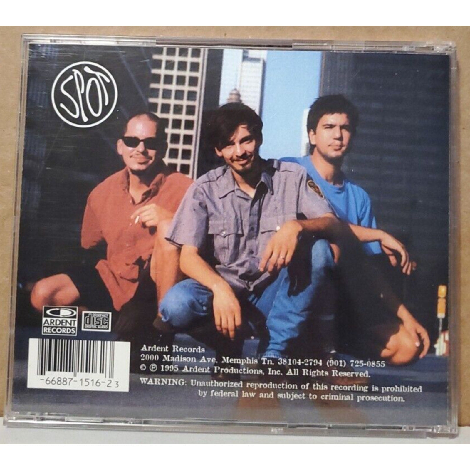 AVCDEFG CD BY SPOT ARDENT RECORDS 2000