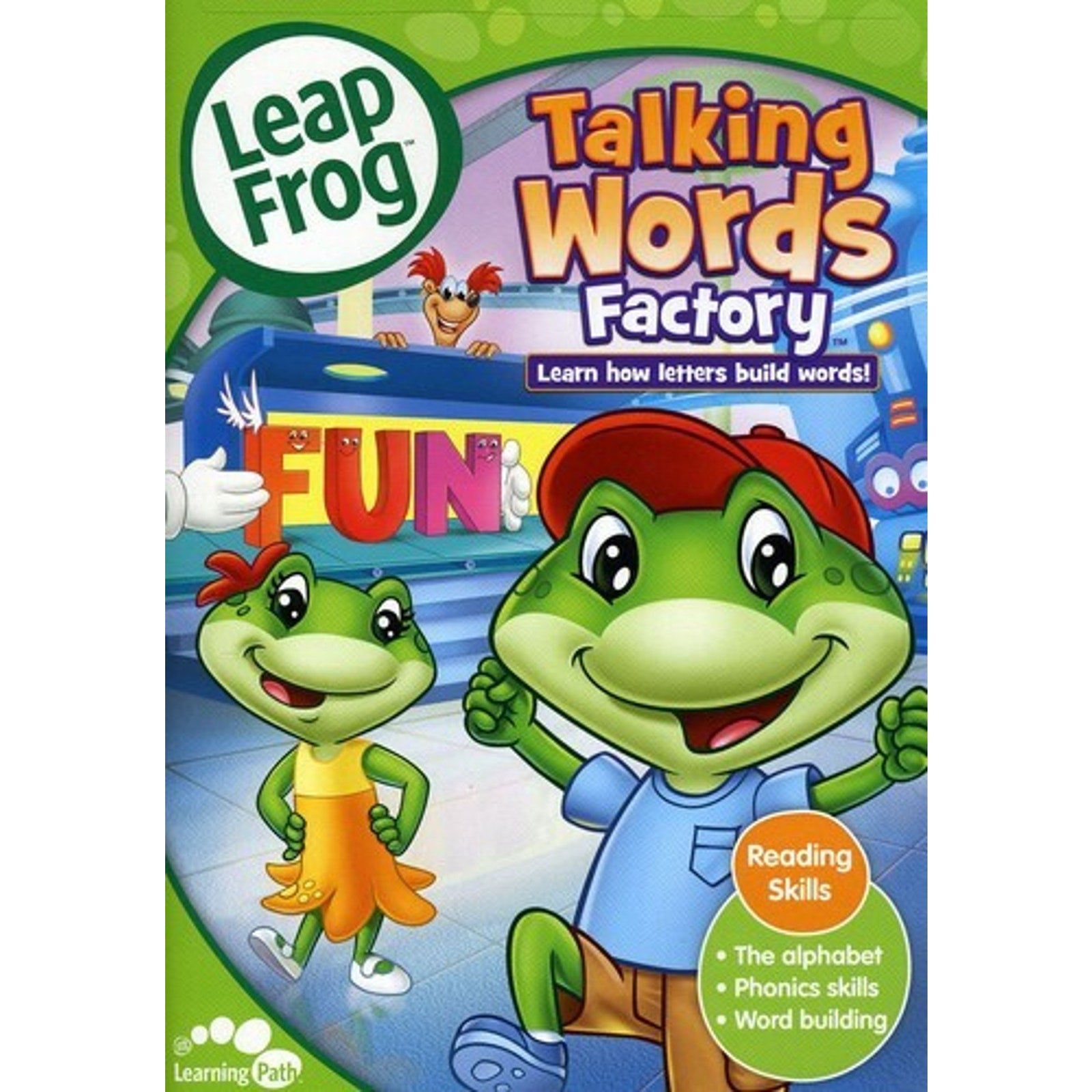 LeapFrog - Talking Words Factory (DVD, 2009)