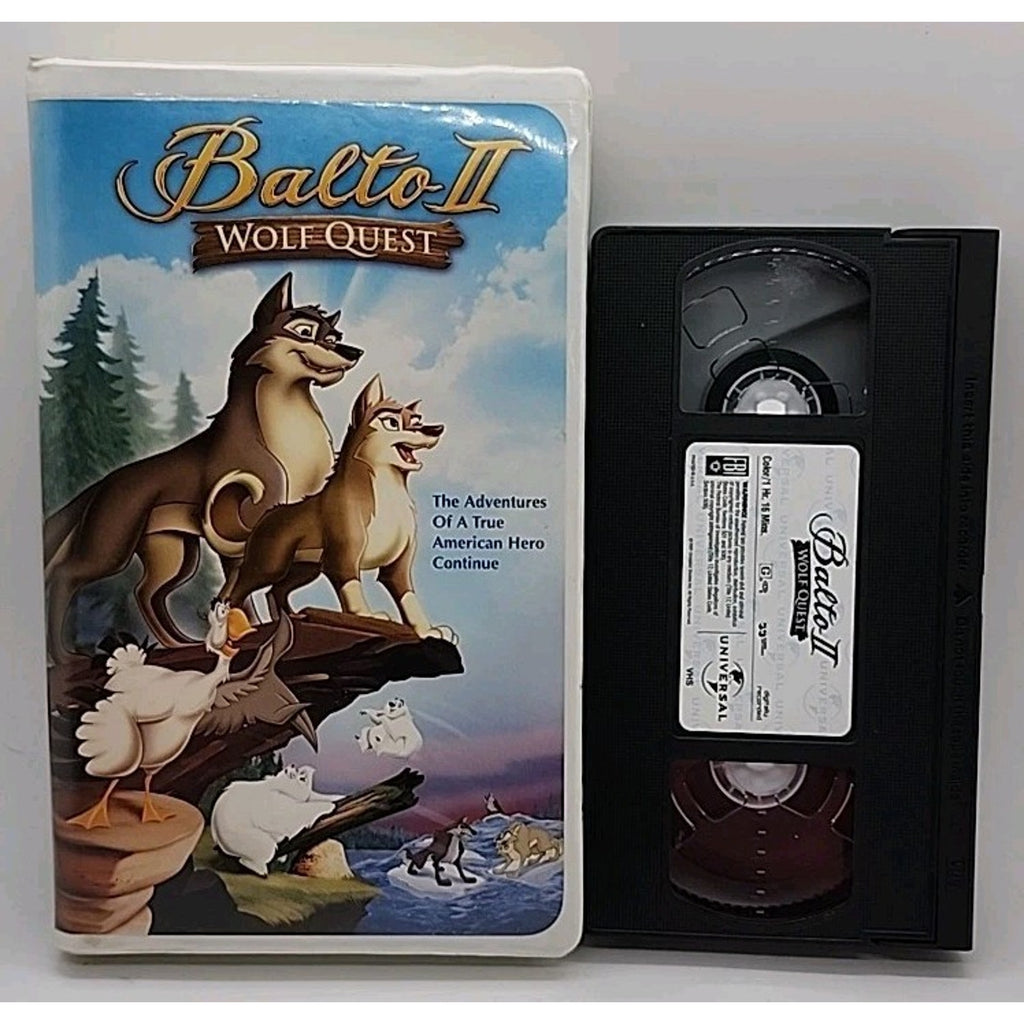 Balto 2 Wolf Quest (VHS, 2001)