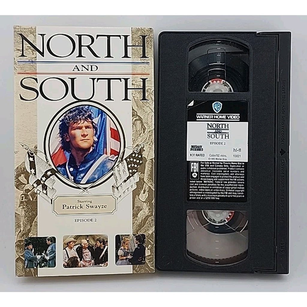 North and South - Book 1 (VHS, 1993, 6-Tape Set) Missing VHS #3