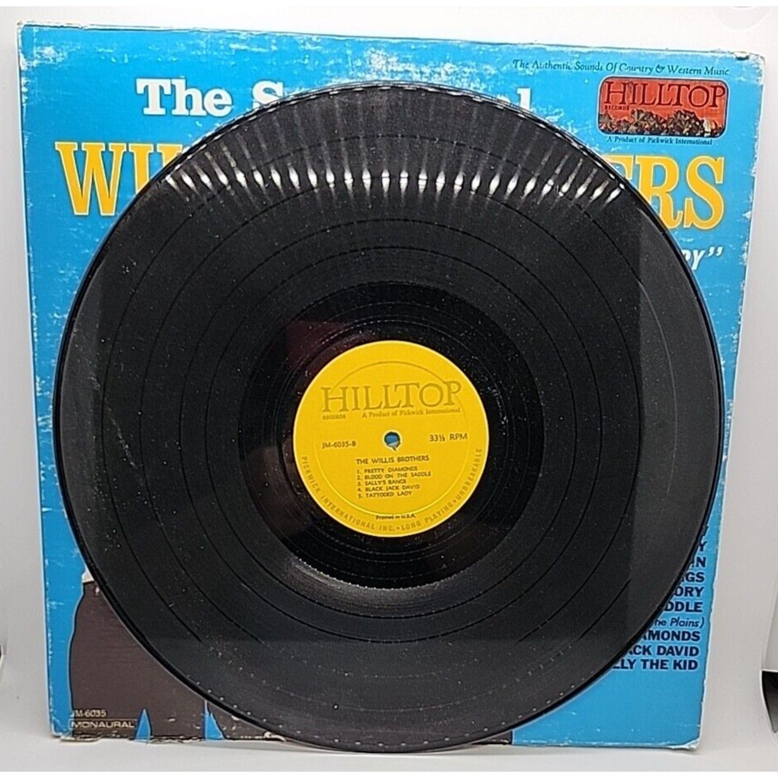 The Sensational Willis Brothers: Stars Of The Grand Ole Opry (Record)