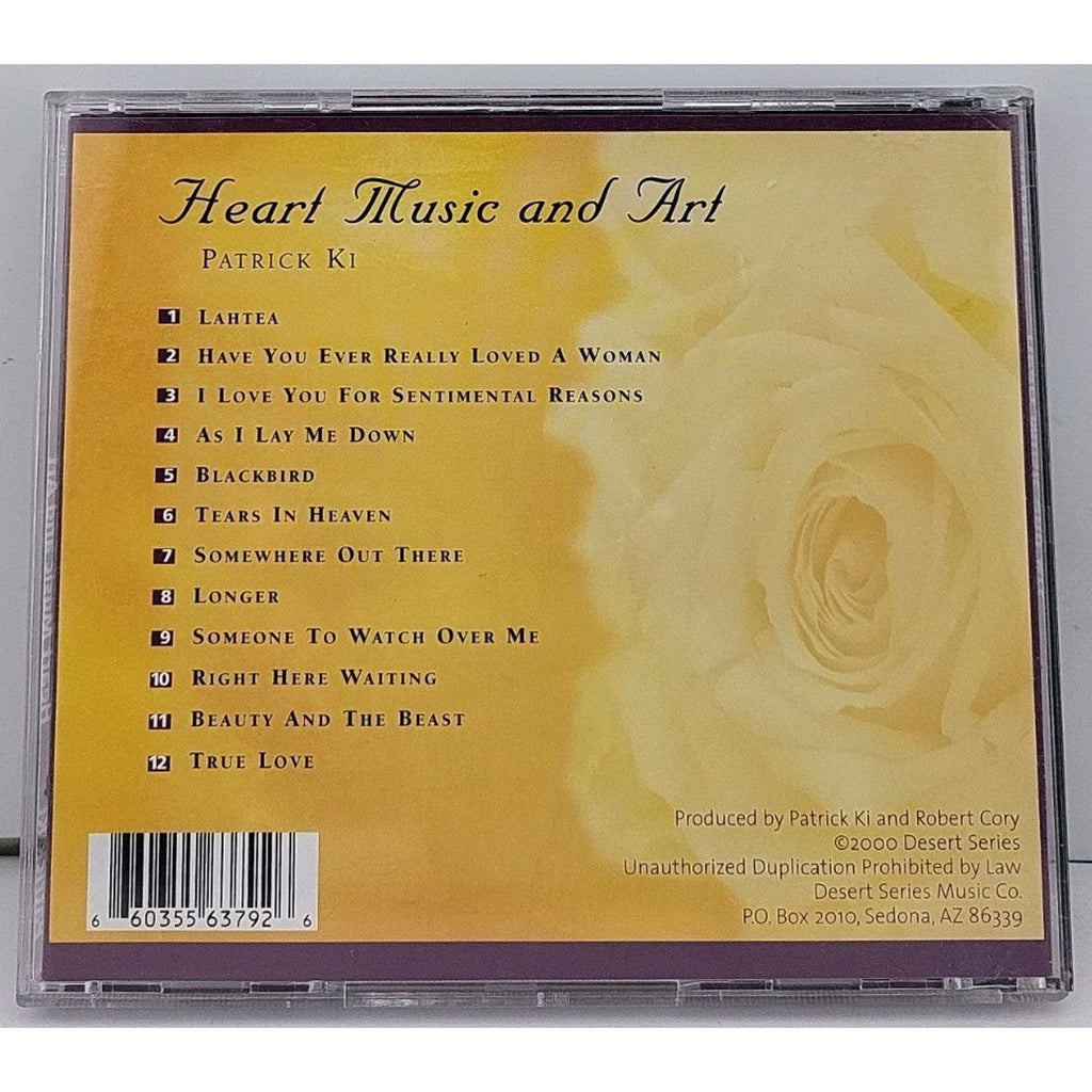 Heart Music & Art by Patrick Ki (CD, 2007)