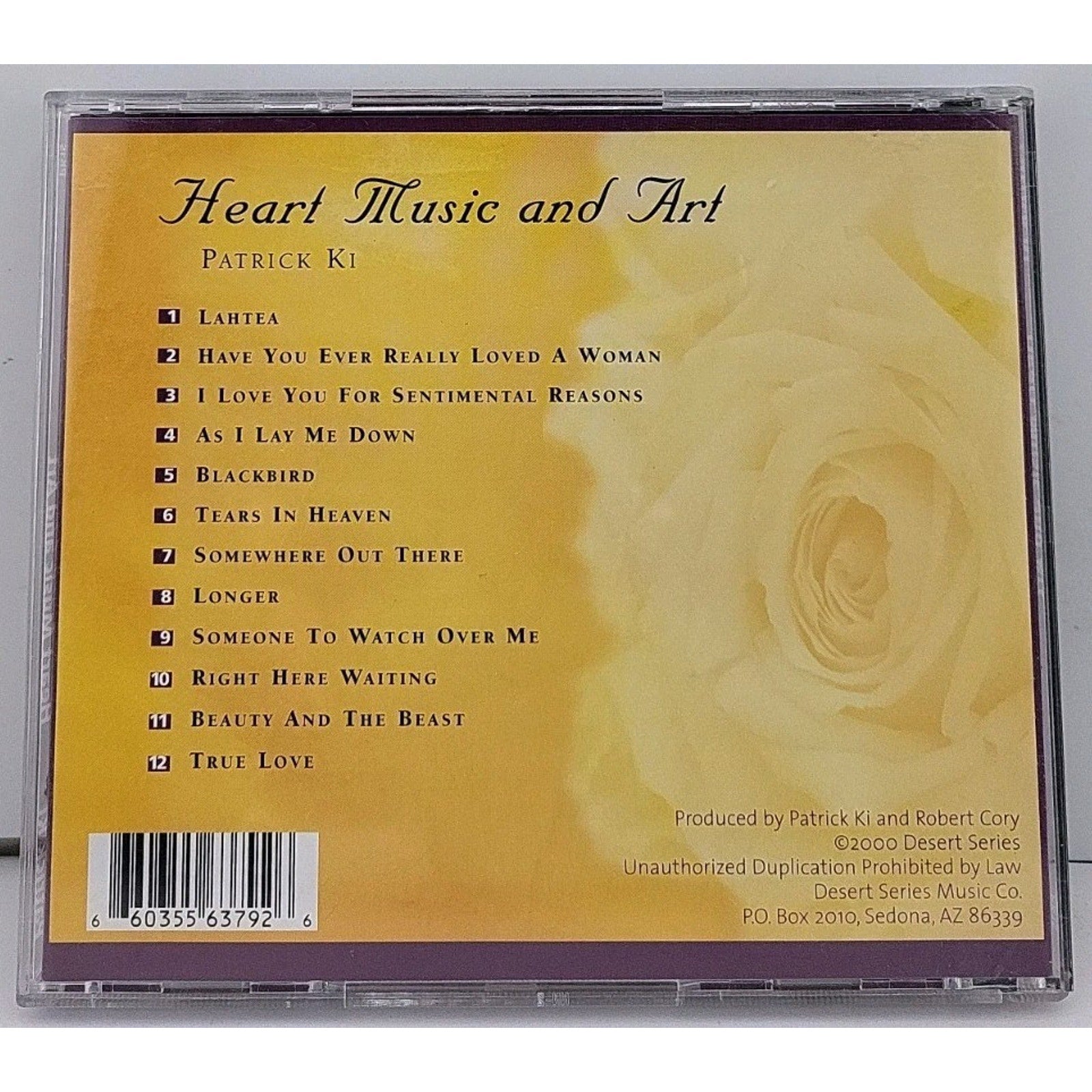 Heart Music & Art by Patrick Ki (CD, 2007)