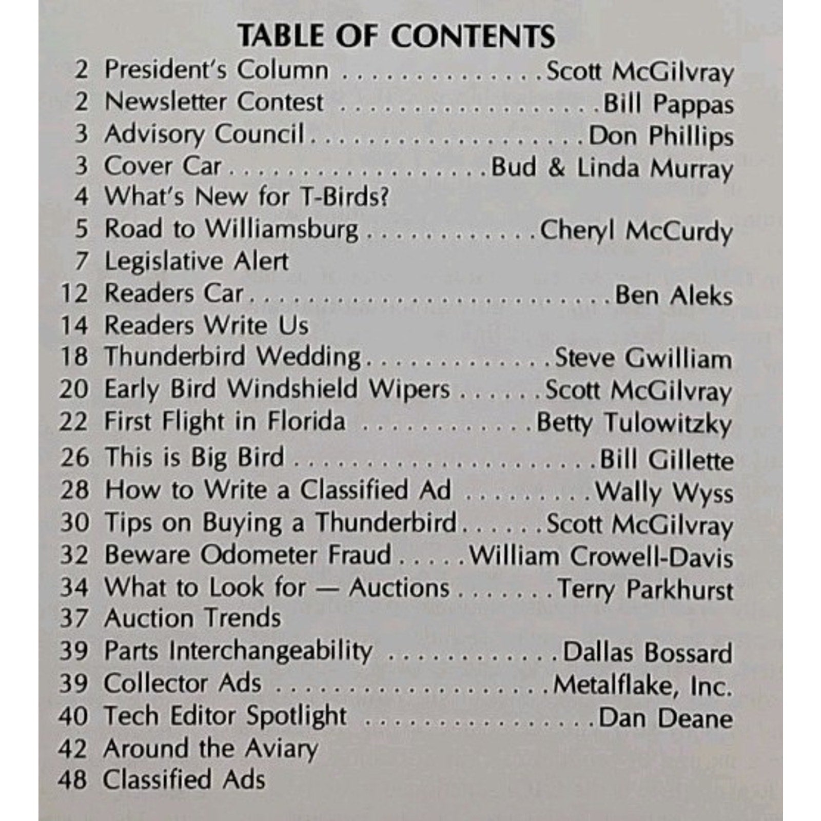 Early Bird Magazine July-August 1989