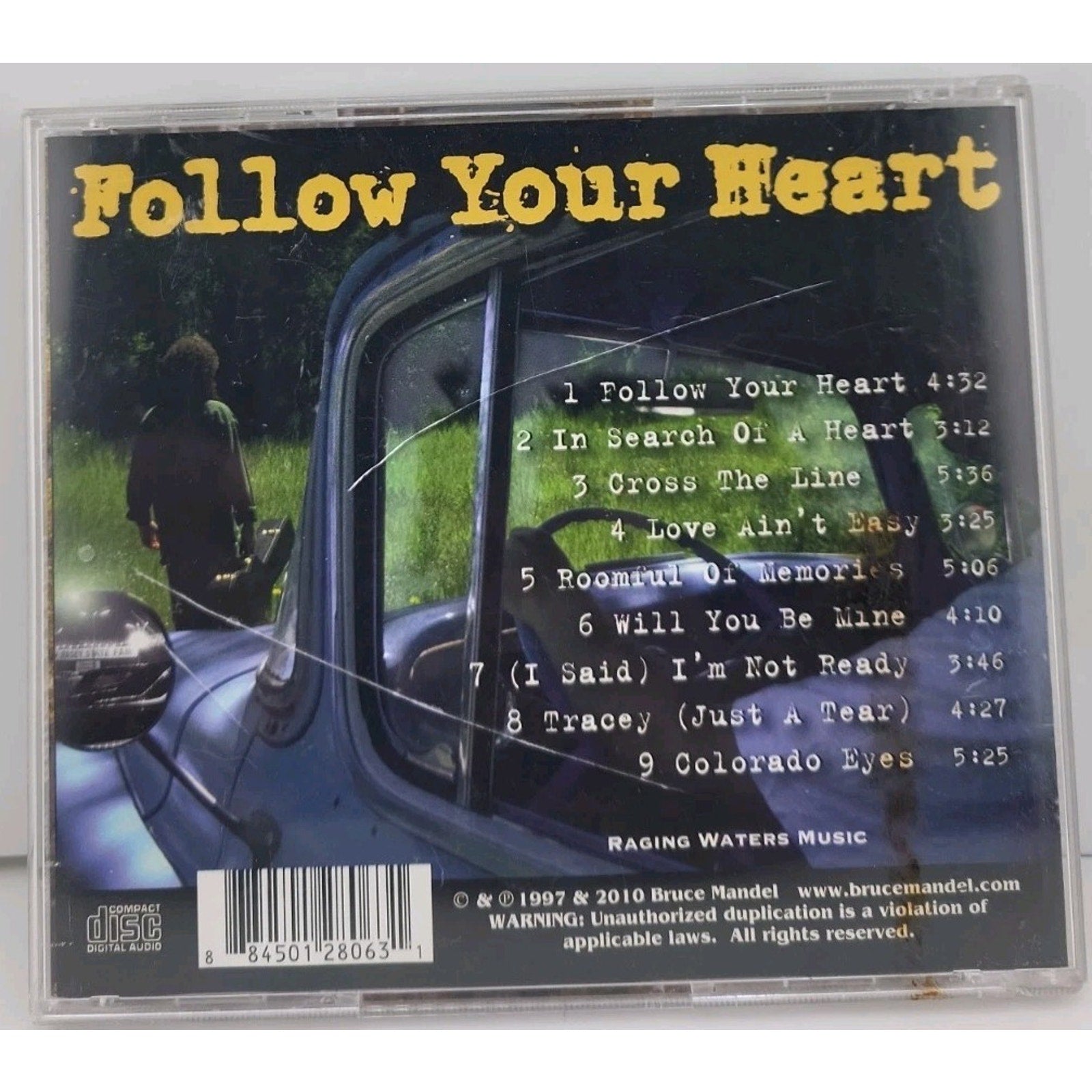 Follow Your Heart by Bruce Mandel (CD, 2010)