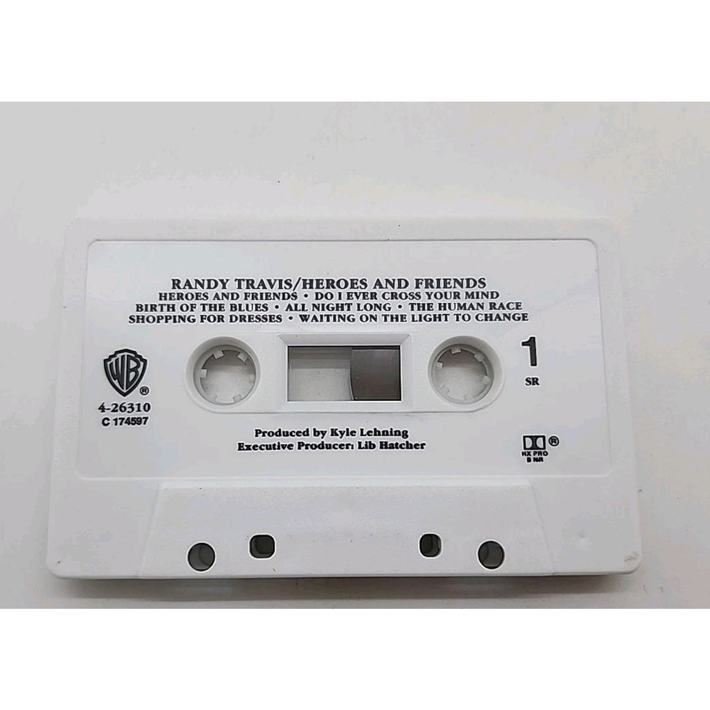 Heroes and Friends by Randy Travis (Cassette, Sep-1990, Warner Bros.)