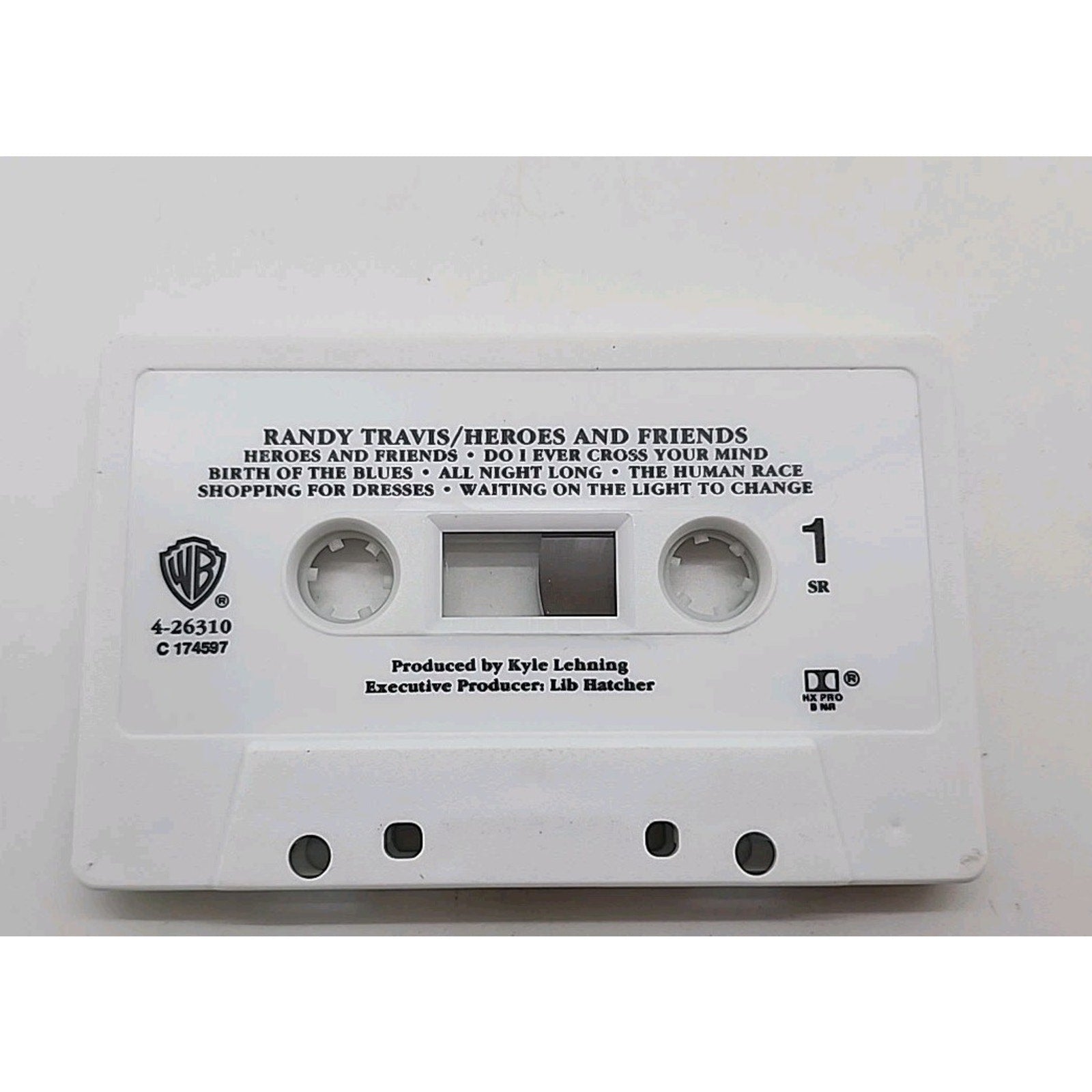 Heroes and Friends by Randy Travis (Cassette, Sep-1990, Warner Bros.)