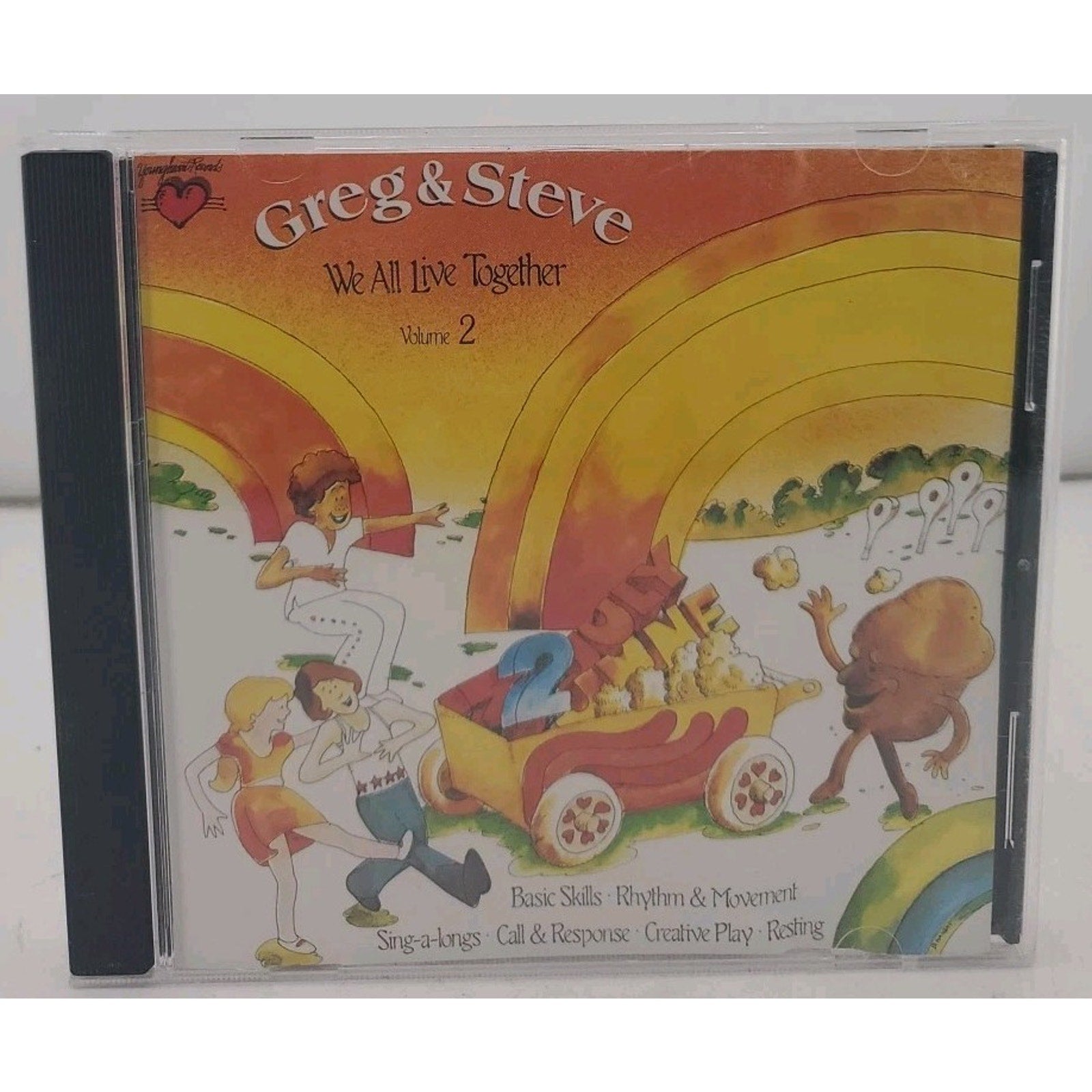 We All Live Together 2 by Greg & Steve (CD, 2000)