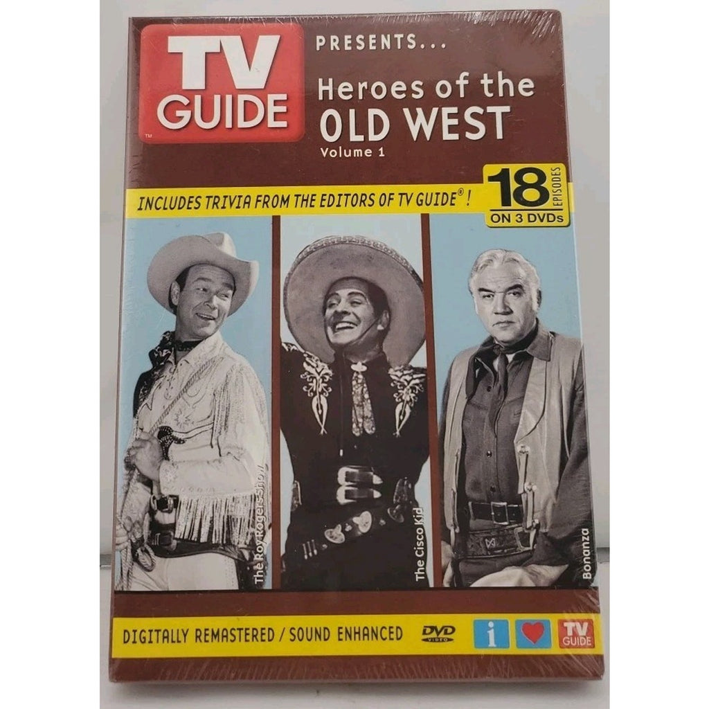 Heroes Of The Old West Volume 1 (DVDs) *Brand New*
