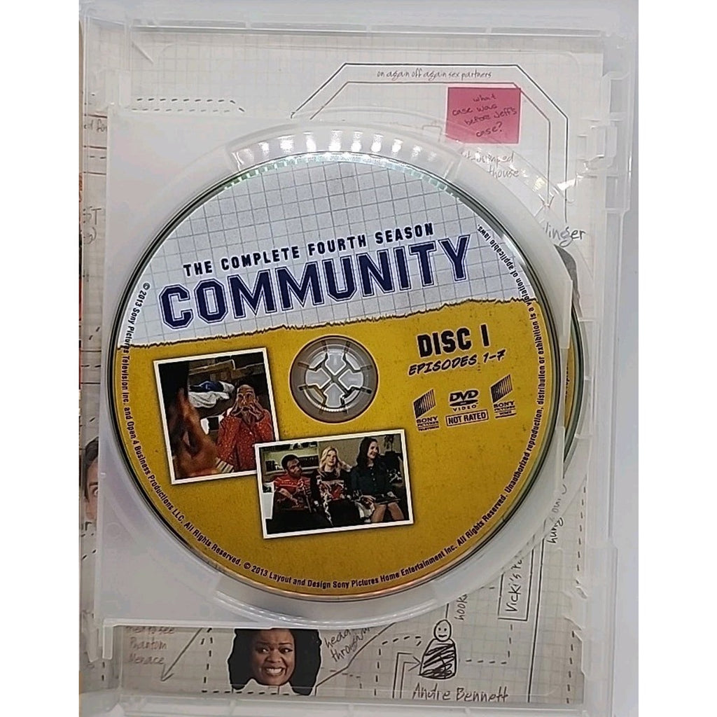 Community: The Complete Fourth Season (DVD, 2013, 2-Disc Set)