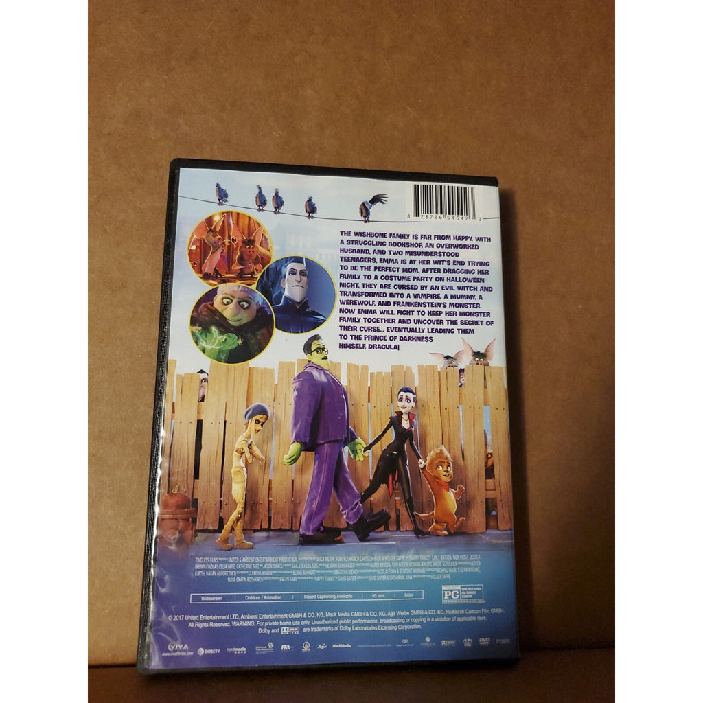 Monster Family (DVD, 2018)