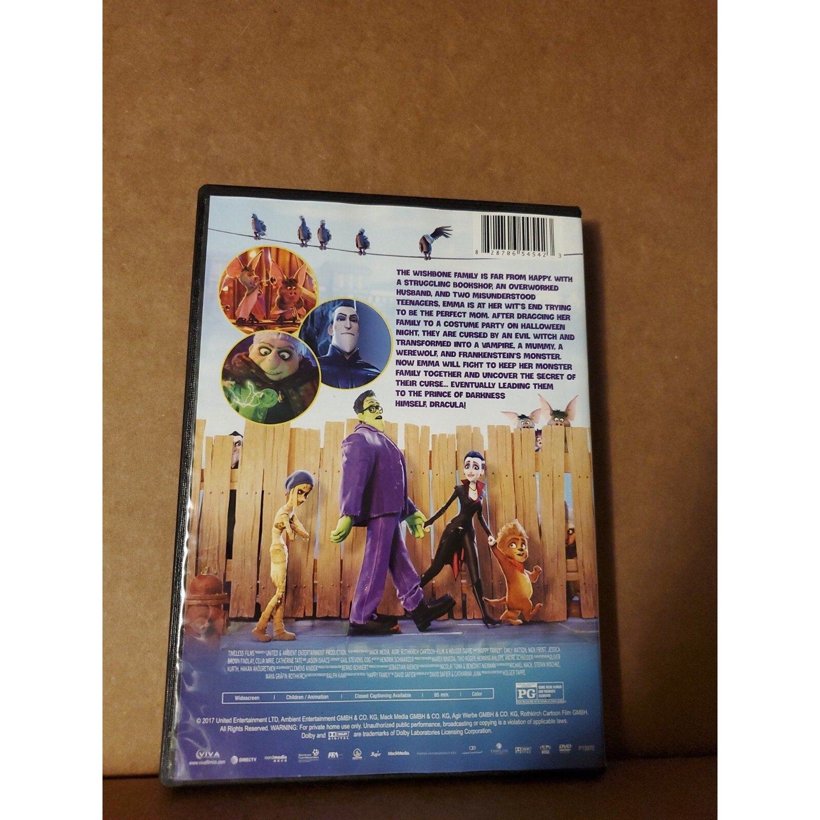 Monster Family (DVD, 2018)