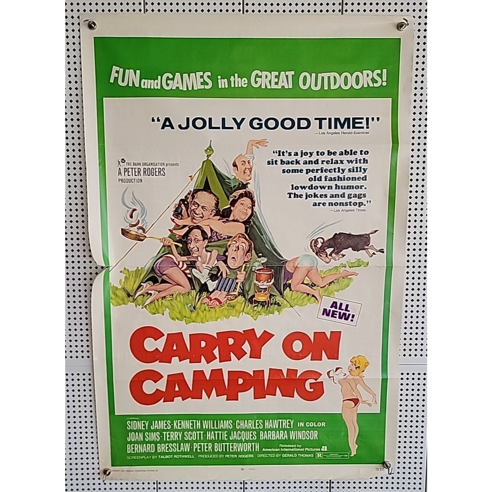 Carry On Camping 27x40 Movie Poster 1971