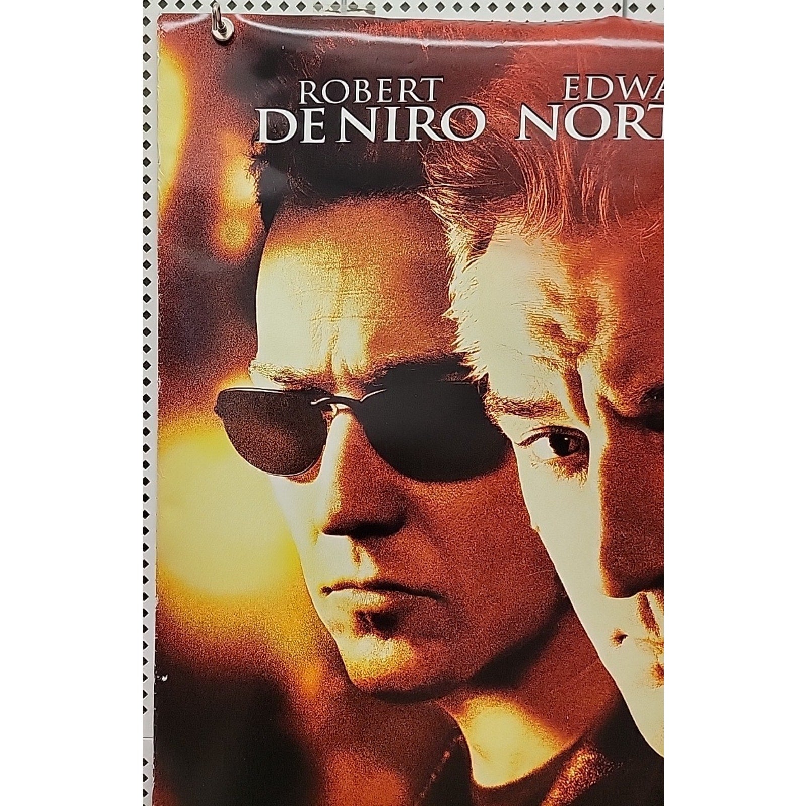 The Score Movie Poster 2 Sided Original 27x40 Robert De Niro Edward Norton