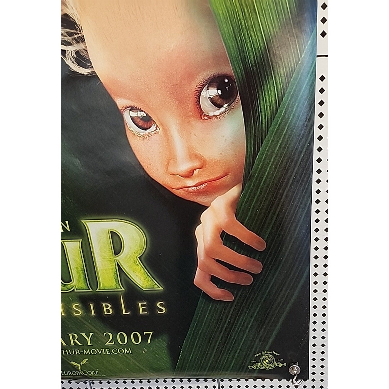 Arthur And The Invisibles Advance Original Movie Poster 27x40 D/S