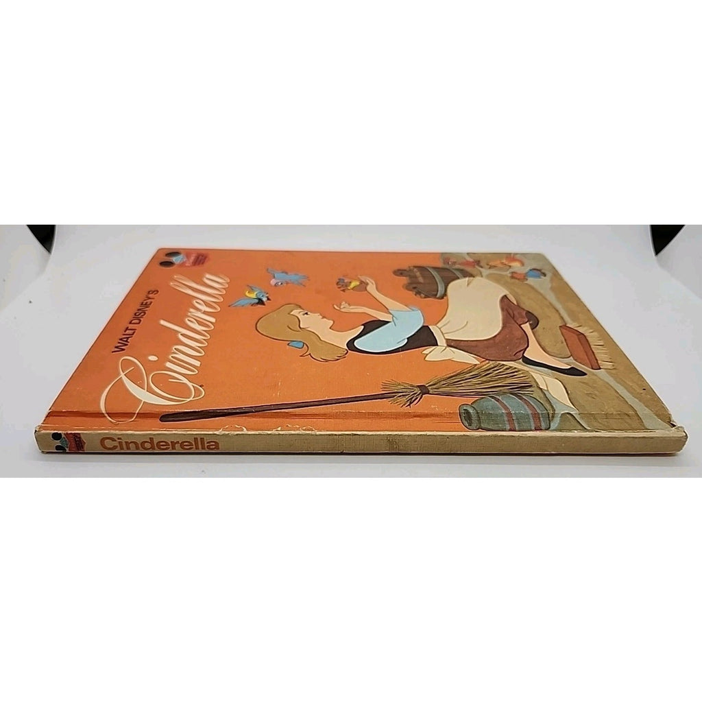 Walt Disney Childrens Book Cinderella 1974