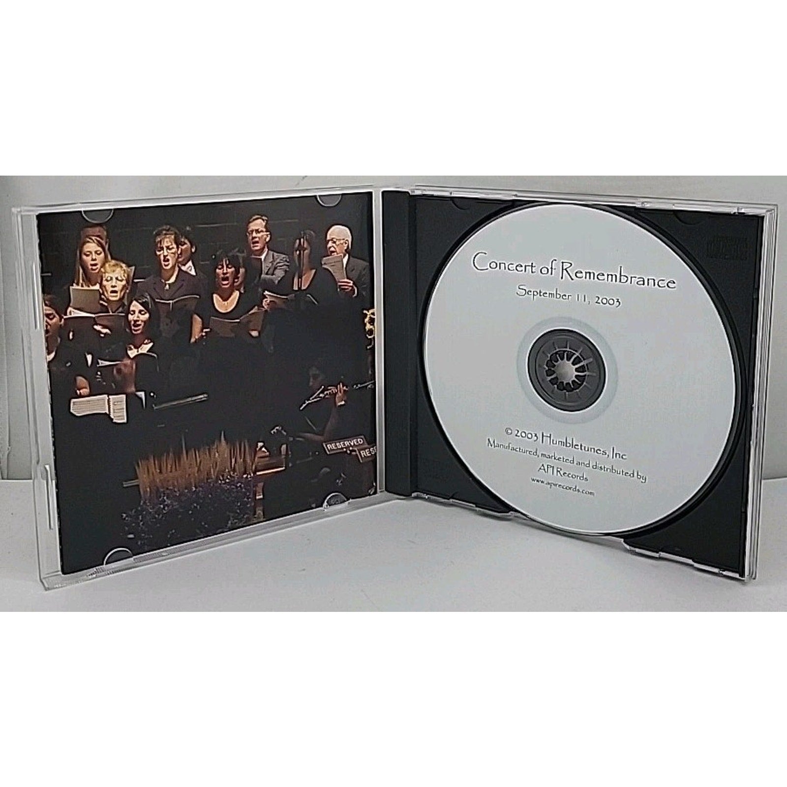 Concert Of Remembrance - September 11, 2003 CD