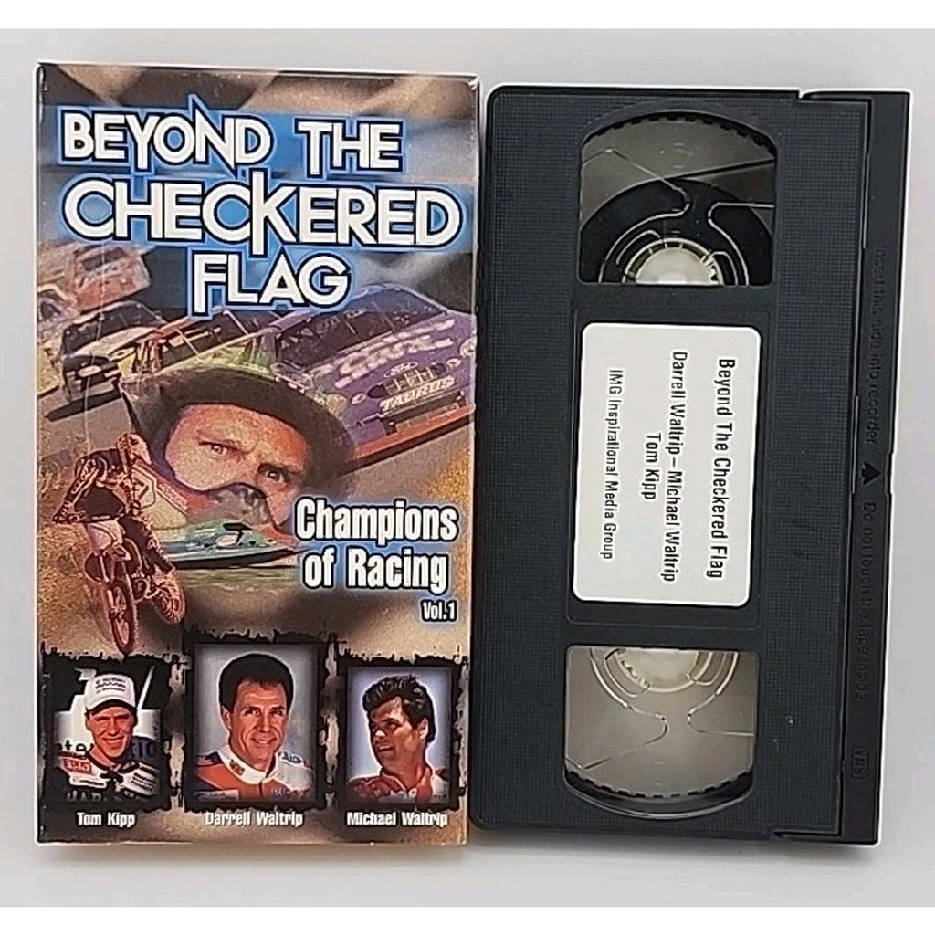 Beyond the Checkered Flag: Champions of Racing - Volume 1 (VHS, 2002)