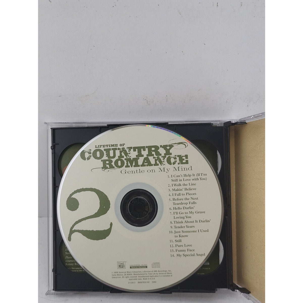 Lifetime of Country Romance: Gentle on My Mind CD Time Life