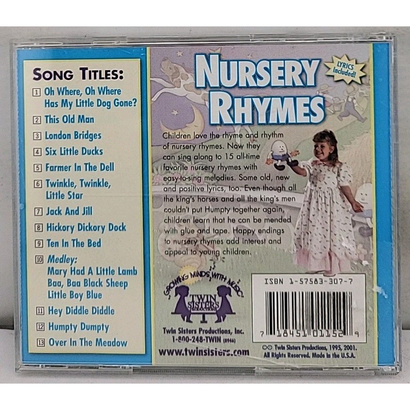 Nursery Rhymes by Various (CD, 2007)