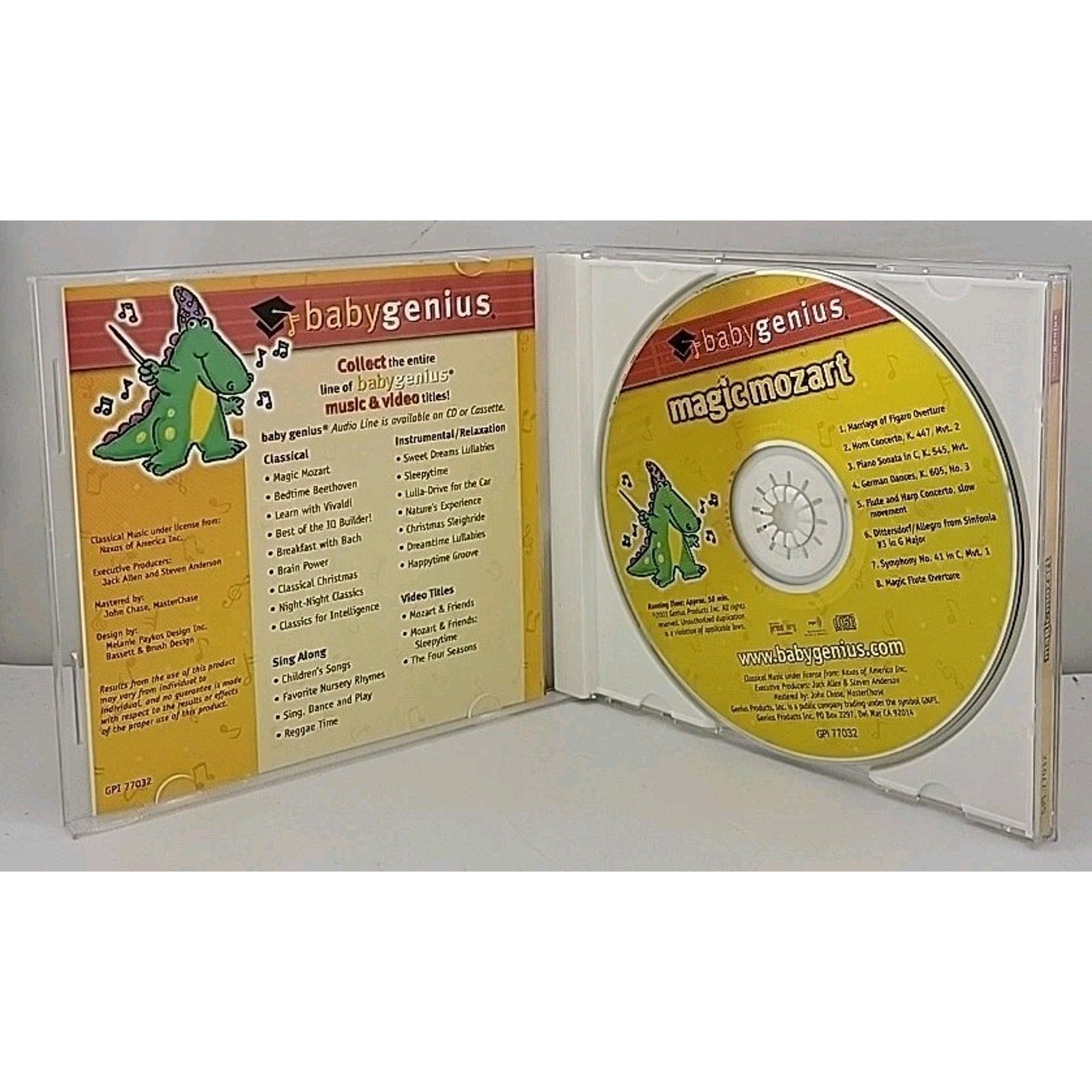Baby Genius Classical Series: Magic Mozart (CD)