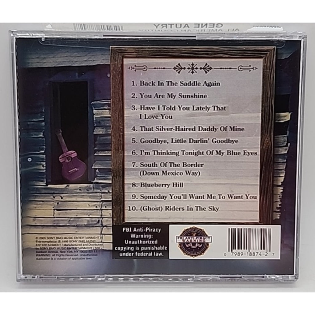 All American Country by Gene Autry (CD, 1995)
