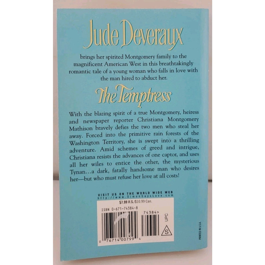 Temptress by Jude Deveraux (1990, Mass Market)